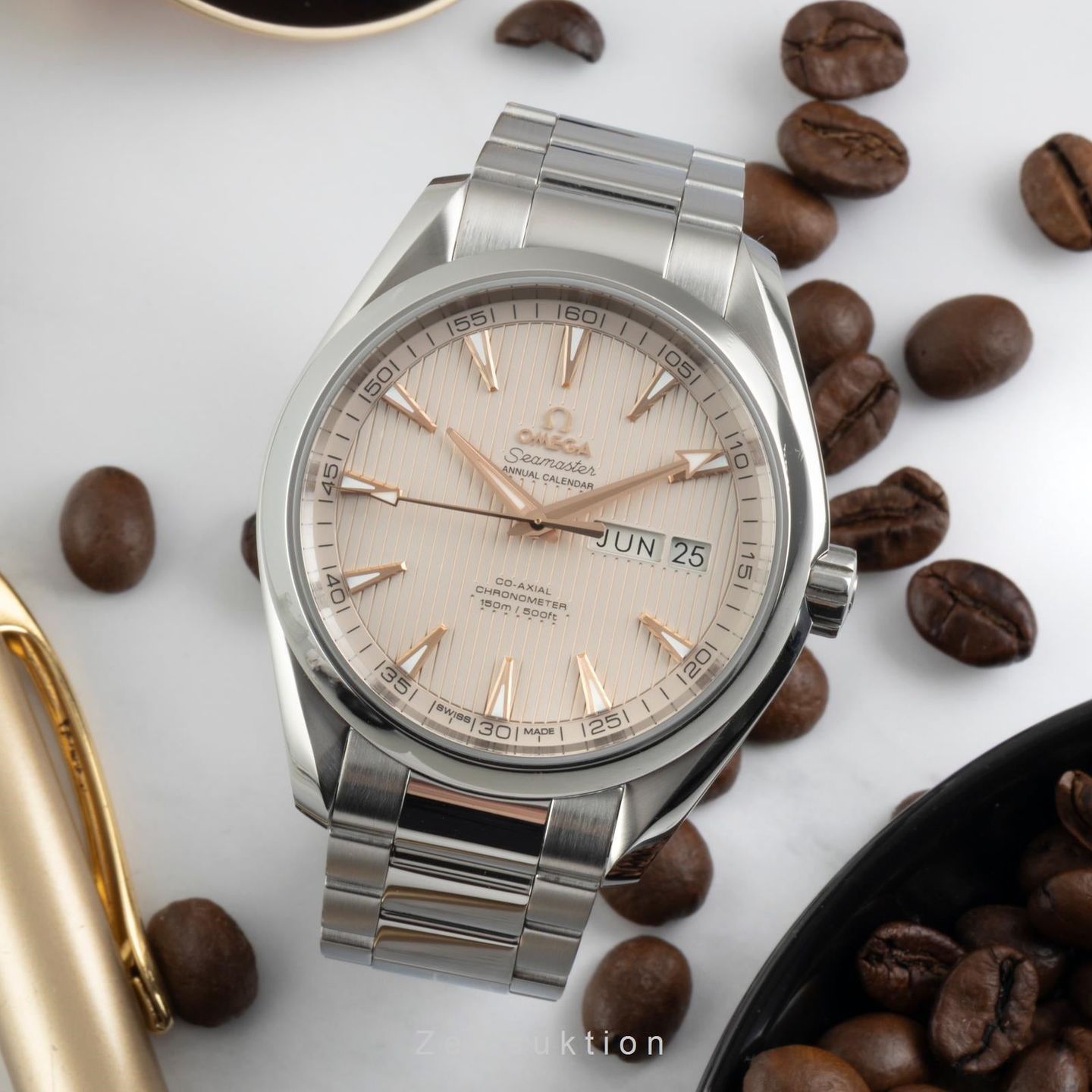 Omega Seamaster Aqua Terra 231.10.43.22.02.003 (Onbekend (willekeurig serienummer)) - Zilver wijzerplaat 43mm Staal (3/8)