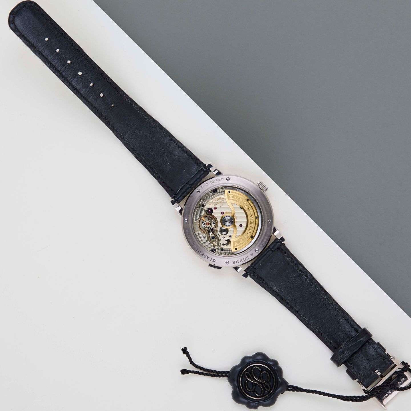 A. Lange & Söhne Saxonia 384.026 (2018) - Silver dial 40 mm White Gold case (6/8)