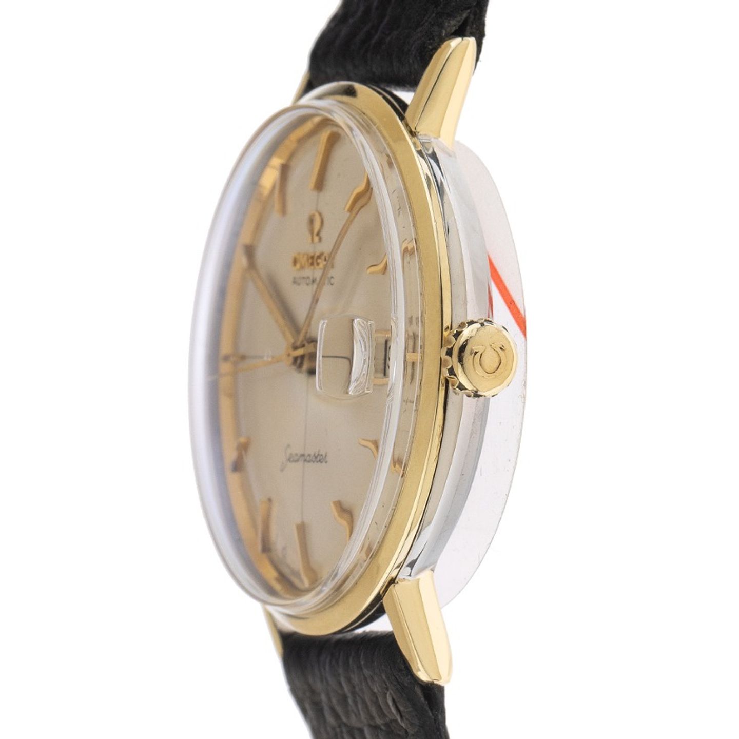Omega Seamaster DeVille 14730 1 SC (1959) - Zilver wijzerplaat 34mm Staal (4/8)