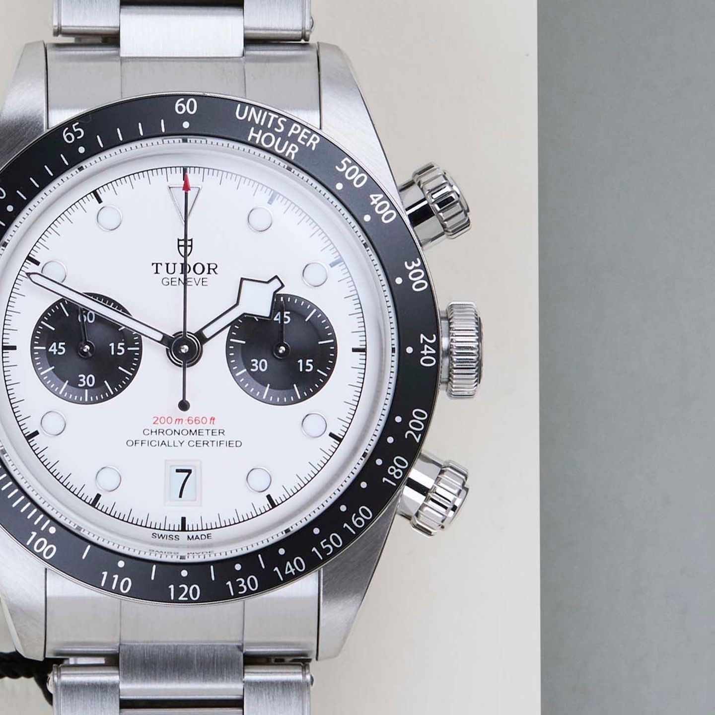 Tudor Black Bay Chrono 79360N (2022) - 41 mm Steel case (5/8)