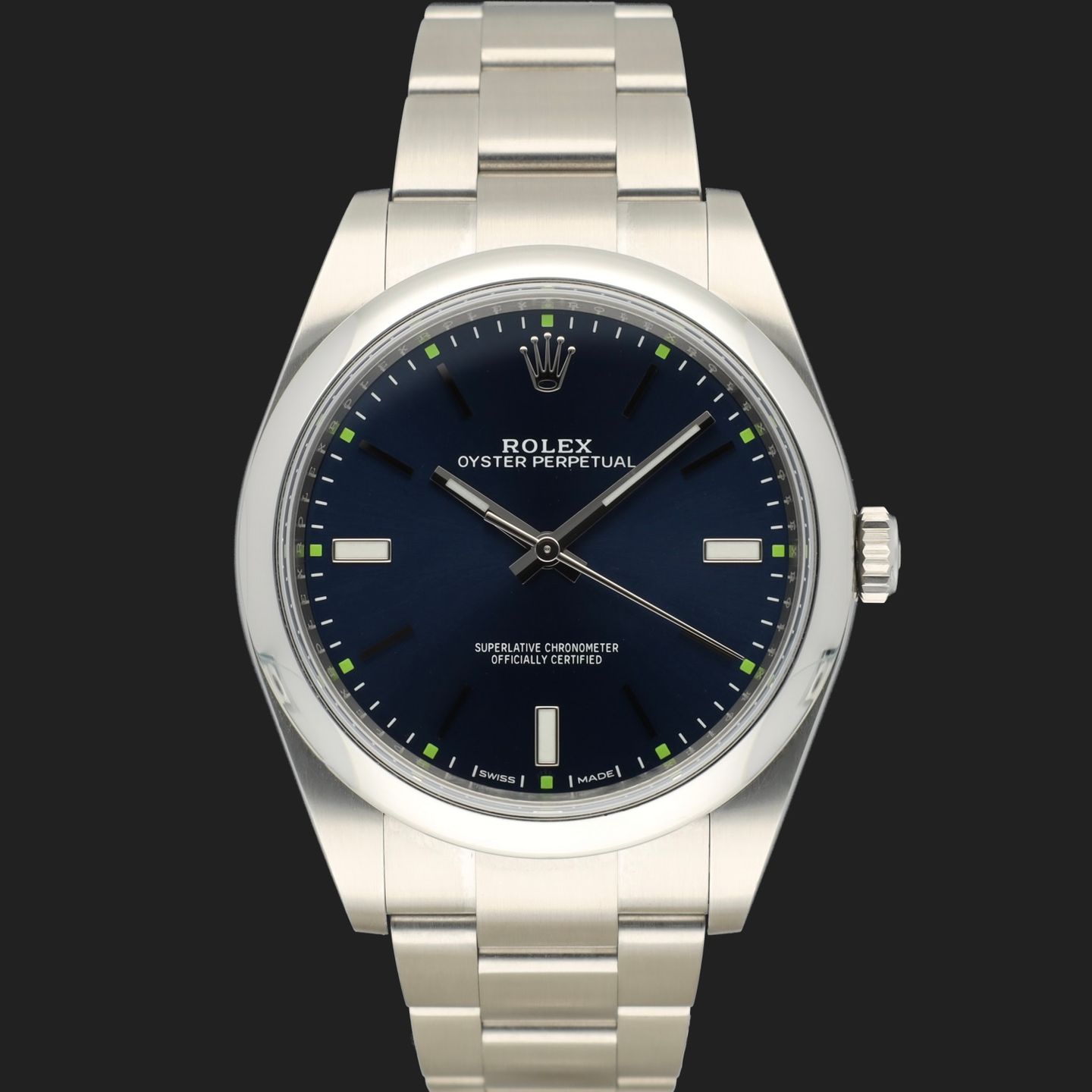 Rolex Oyster Perpetual 39 114300 (2019) - 39 mm Steel case (3/8)