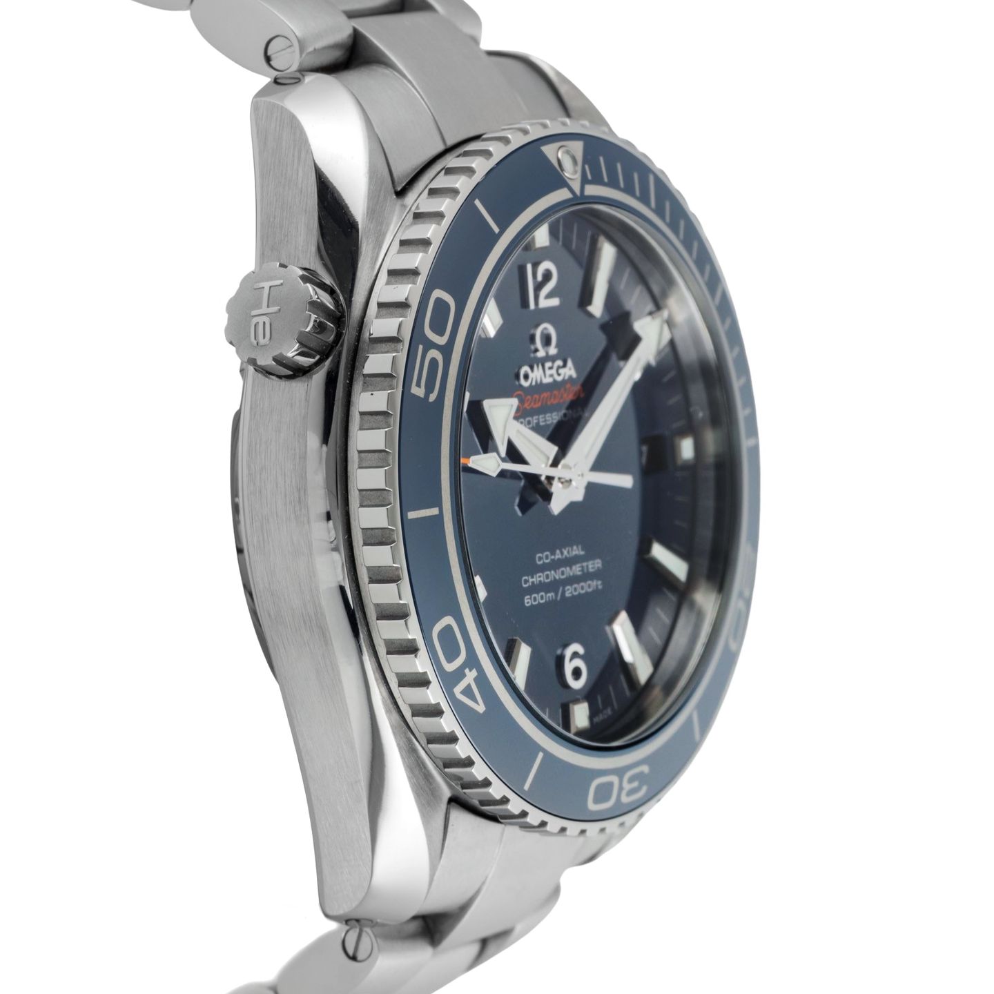 Omega Seamaster Planet Ocean 232.90.42.21.03.001 (2016) - Blauw wijzerplaat 42mm Titanium (7/8)