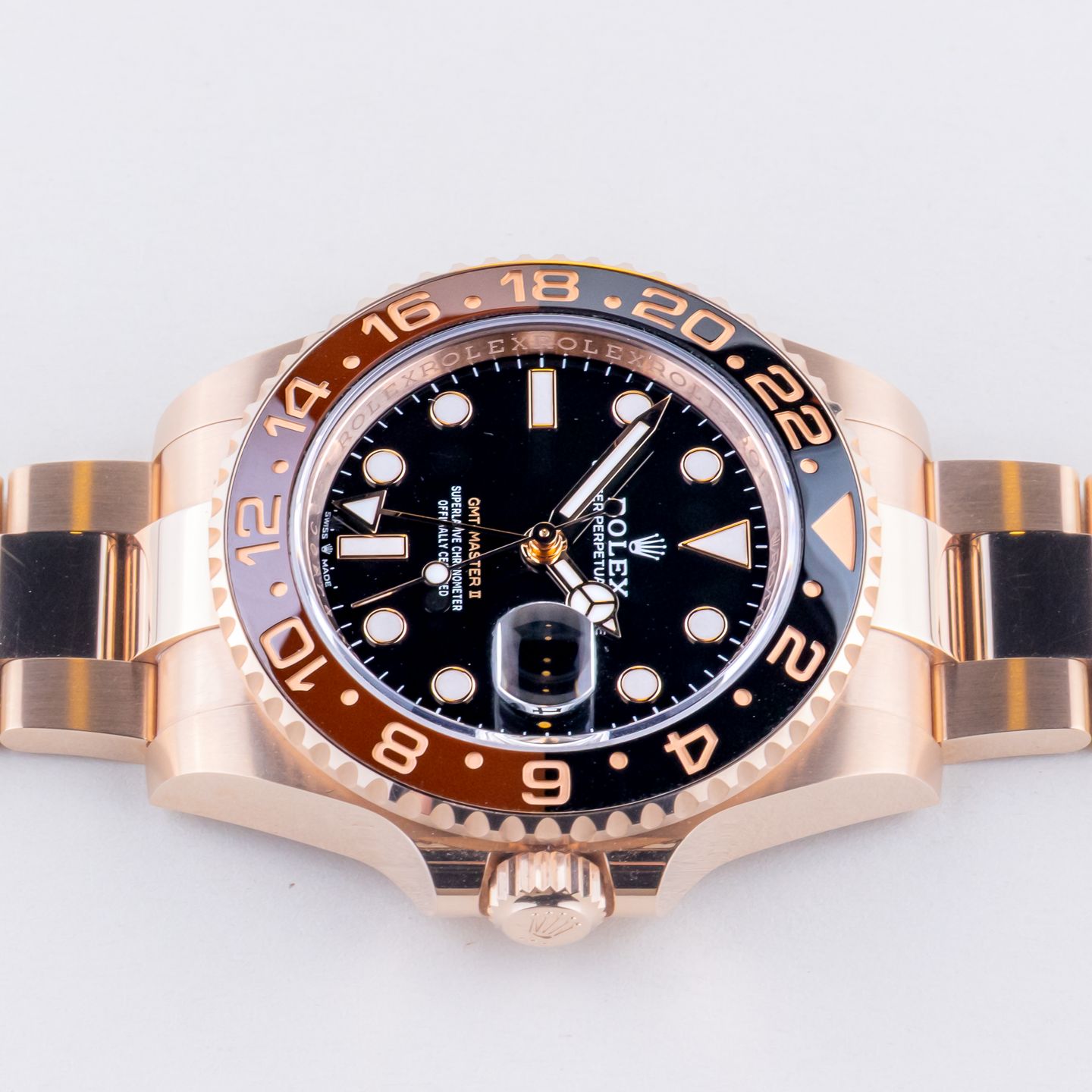 Rolex GMT-Master II 126715CHNR (2025) - Black dial 40 mm Rose Gold case (6/8)