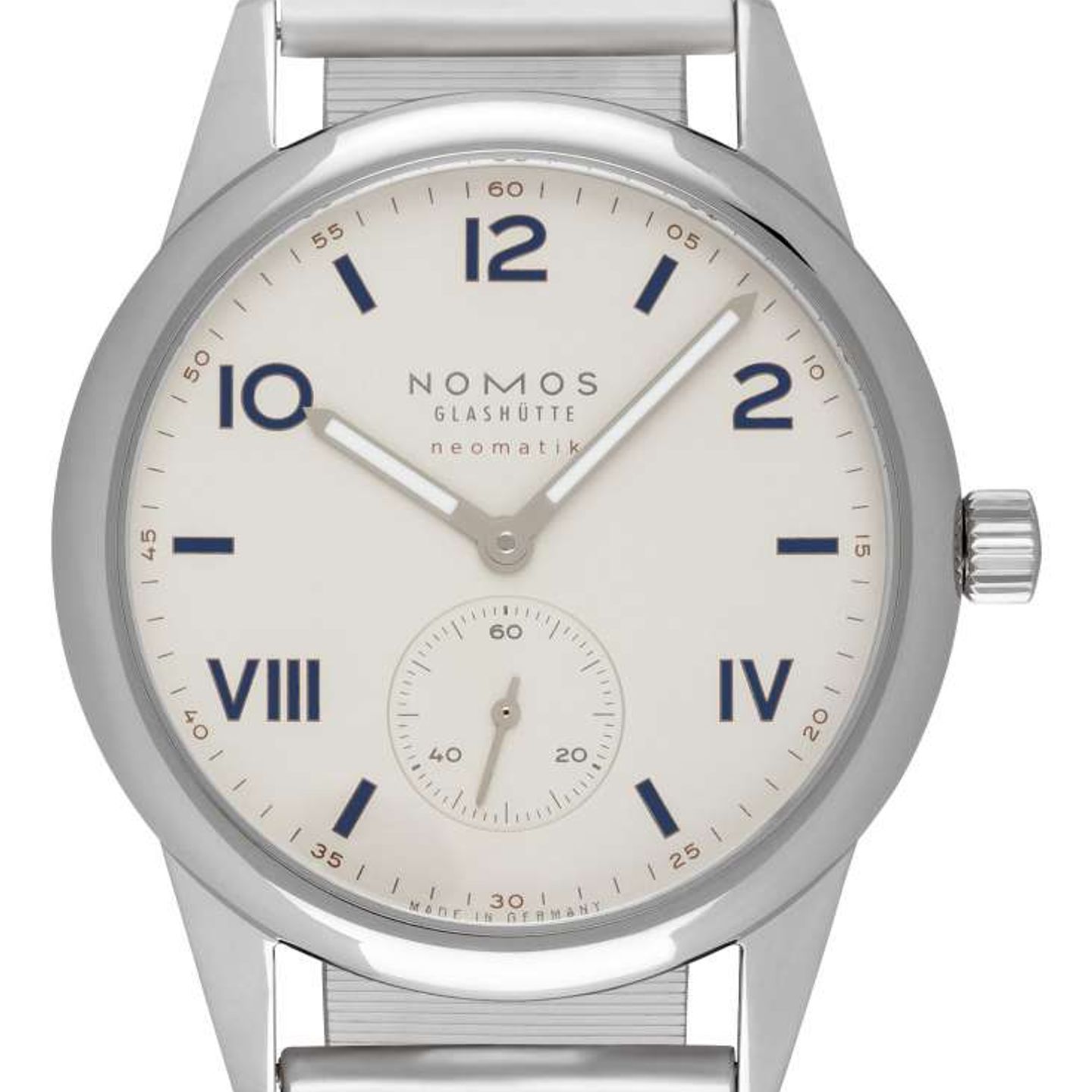 NOMOS Club Campus Neomatik 766 (Unknown (random serial)) - White dial 40 mm Steel case (1/1)