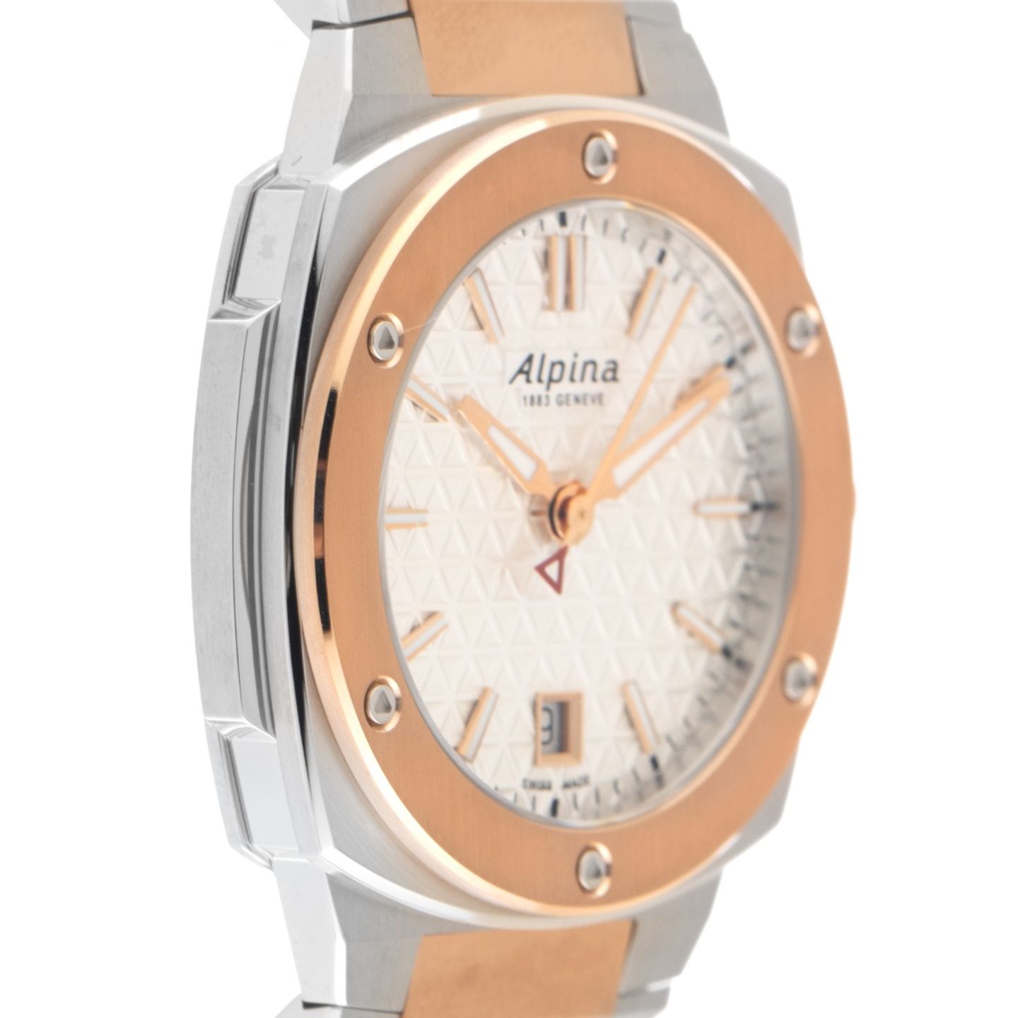 Alpina Alpiner AL-220S2AE2B (Onbekend (willekeurig serienummer)) - Zilver wijzerplaat Onbekend Goud/Staal (5/7)