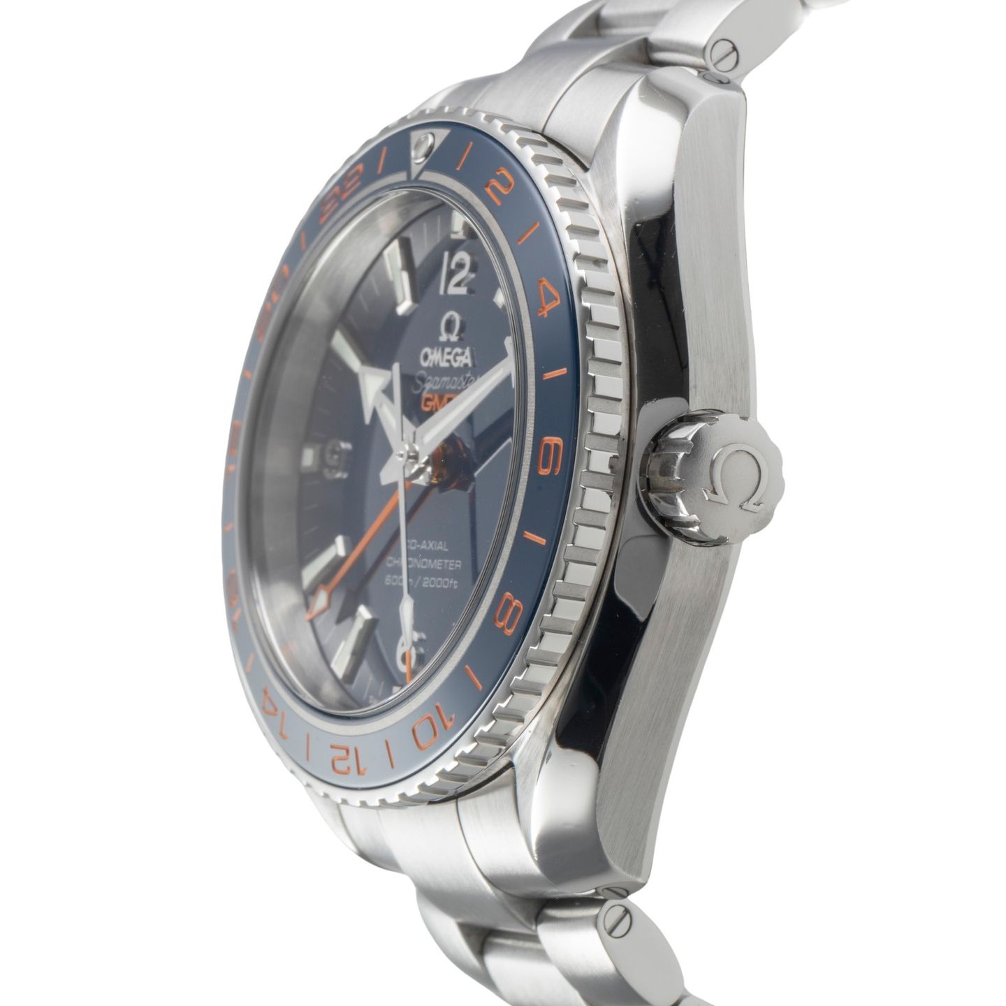 Omega Seamaster Planet Ocean 232.30.44.22.03.001 (Onbekend (willekeurig serienummer)) - Blauw wijzerplaat 44mm Staal (6/8)