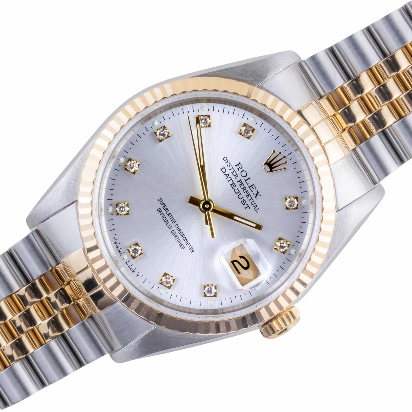 Rolex Datejust 36 16233 (1989) - 36 mm Gold/Steel case (1/8)
