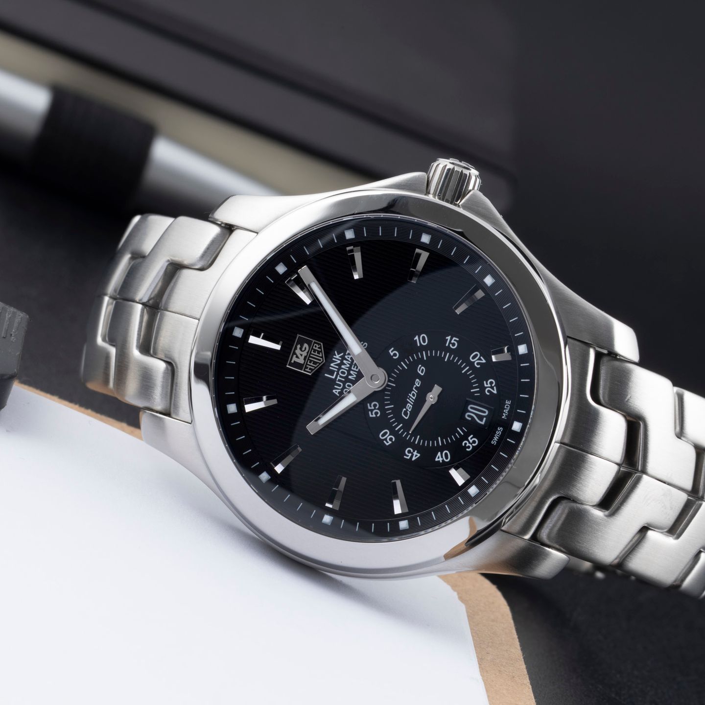 TAG Heuer Link Calibre 6 WJF211A - (2/8)