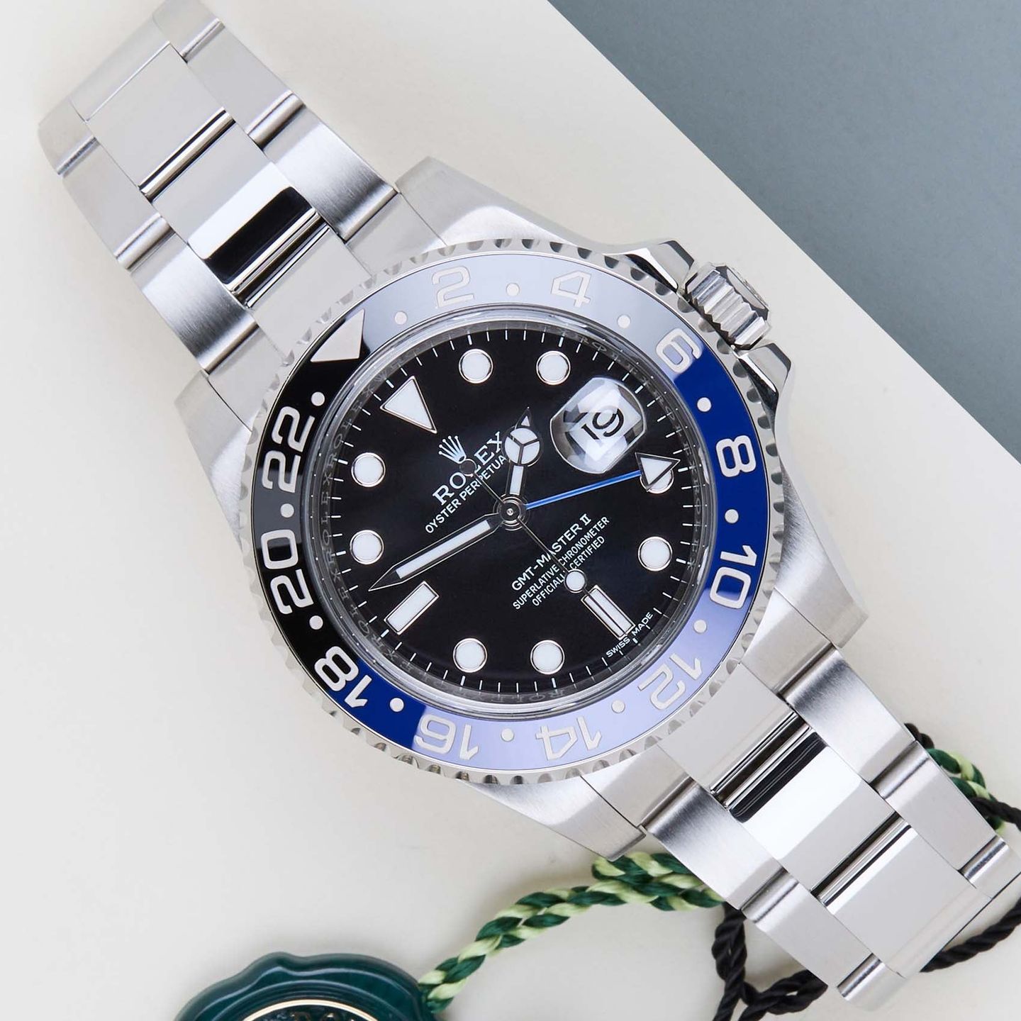 Rolex GMT-Master II 116710BLNR (2015) - Zwart wijzerplaat 40mm Staal (1/8)