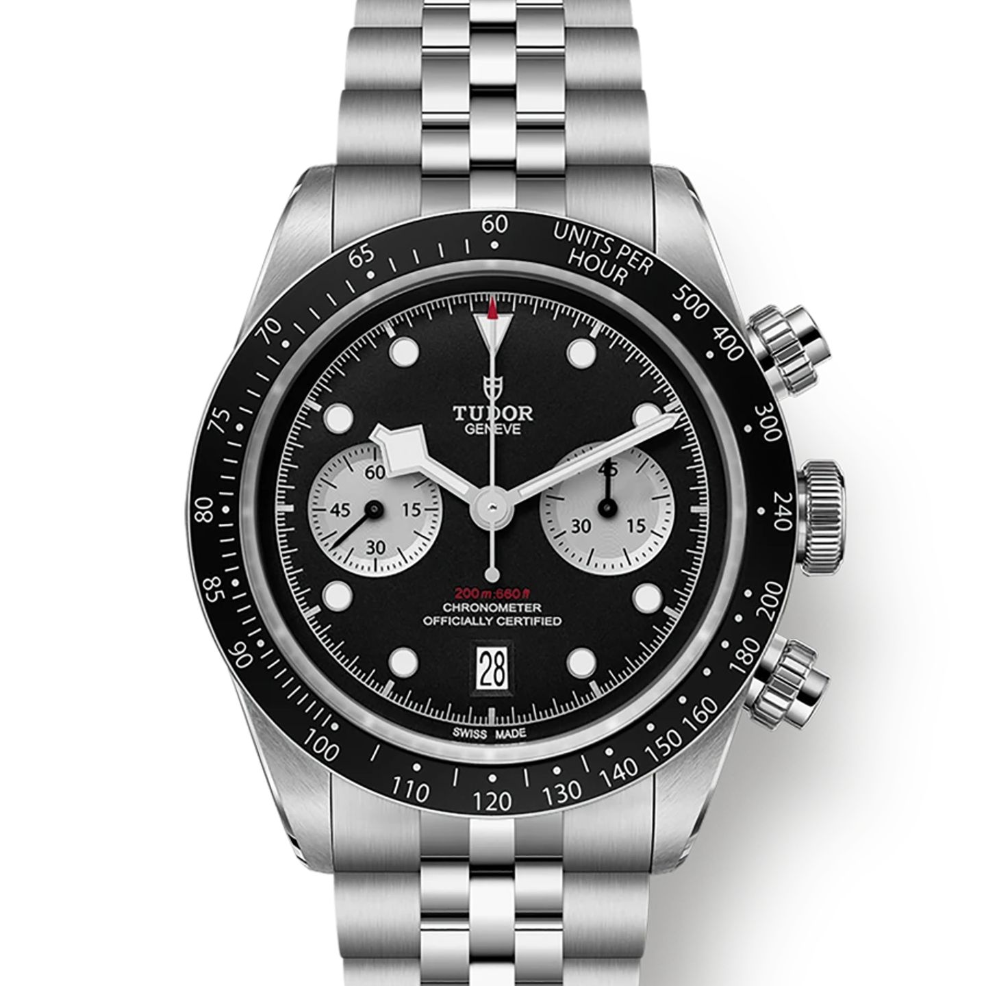 Tudor Black Bay Chrono 79360N (2025) - Black dial 41 mm Steel case (1/2)