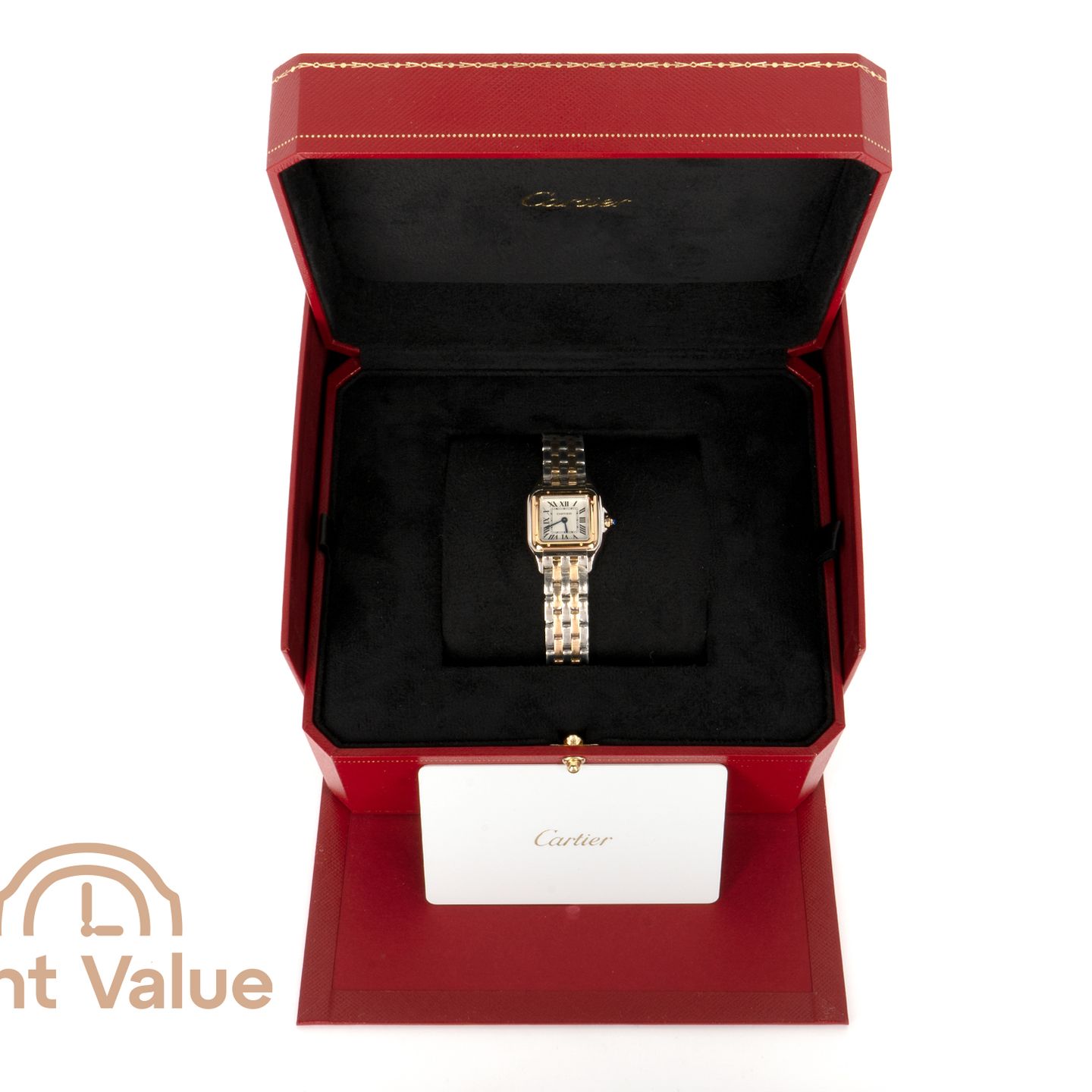 Cartier Panthère W2PN0018 (2026) - White dial 30 mm Gold/Steel case (3/3)