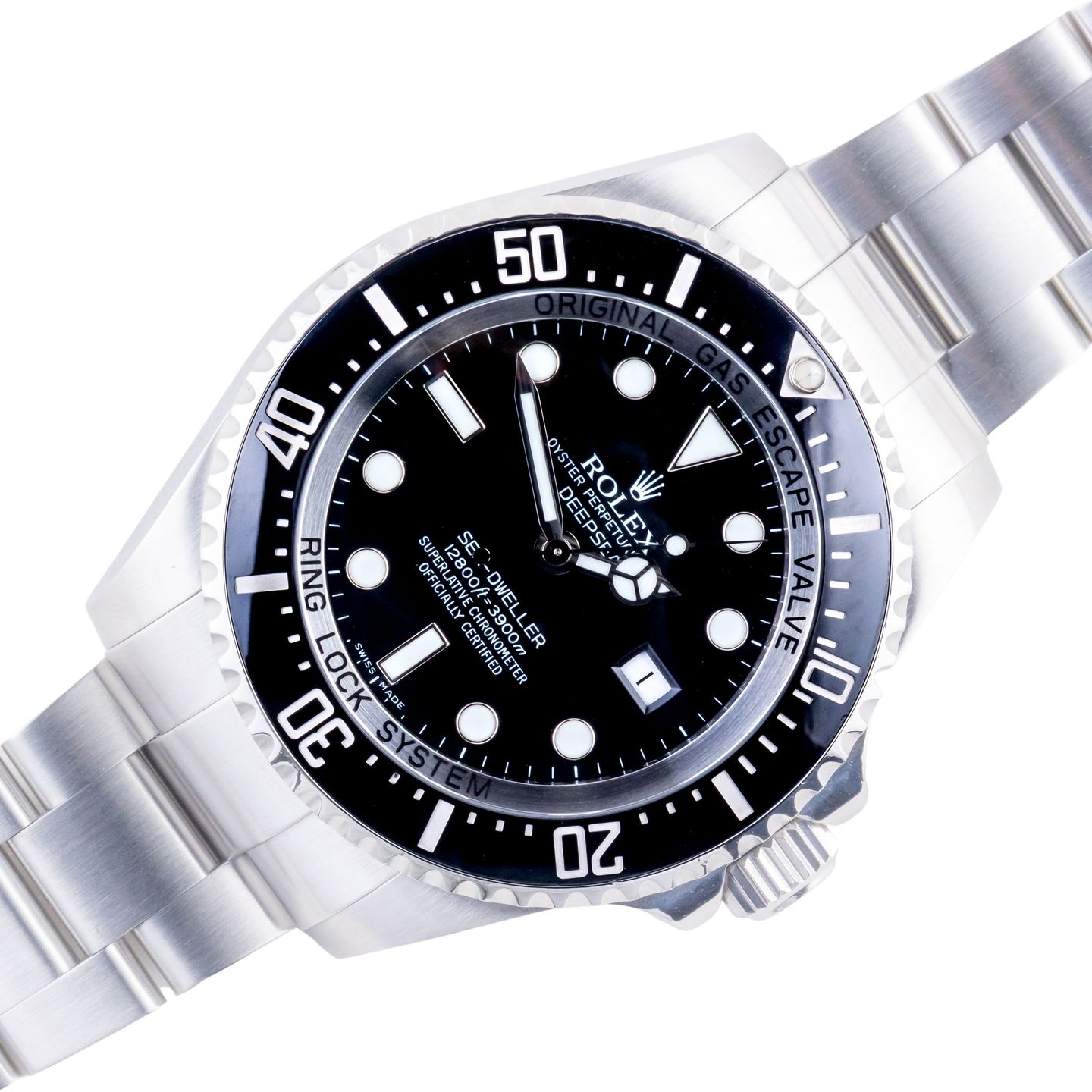 Rolex Sea-Dweller Deepsea 116660 (Unknown (random serial)) - Black dial 44 mm Steel case (1/8)