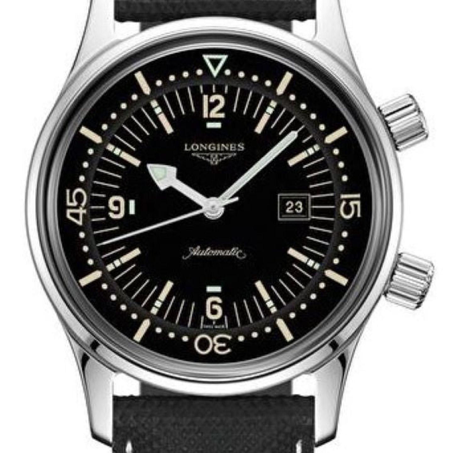 Longines Legend Diver L3.374.4.50.0 (2026) - Black dial 36 mm Steel case (1/1)