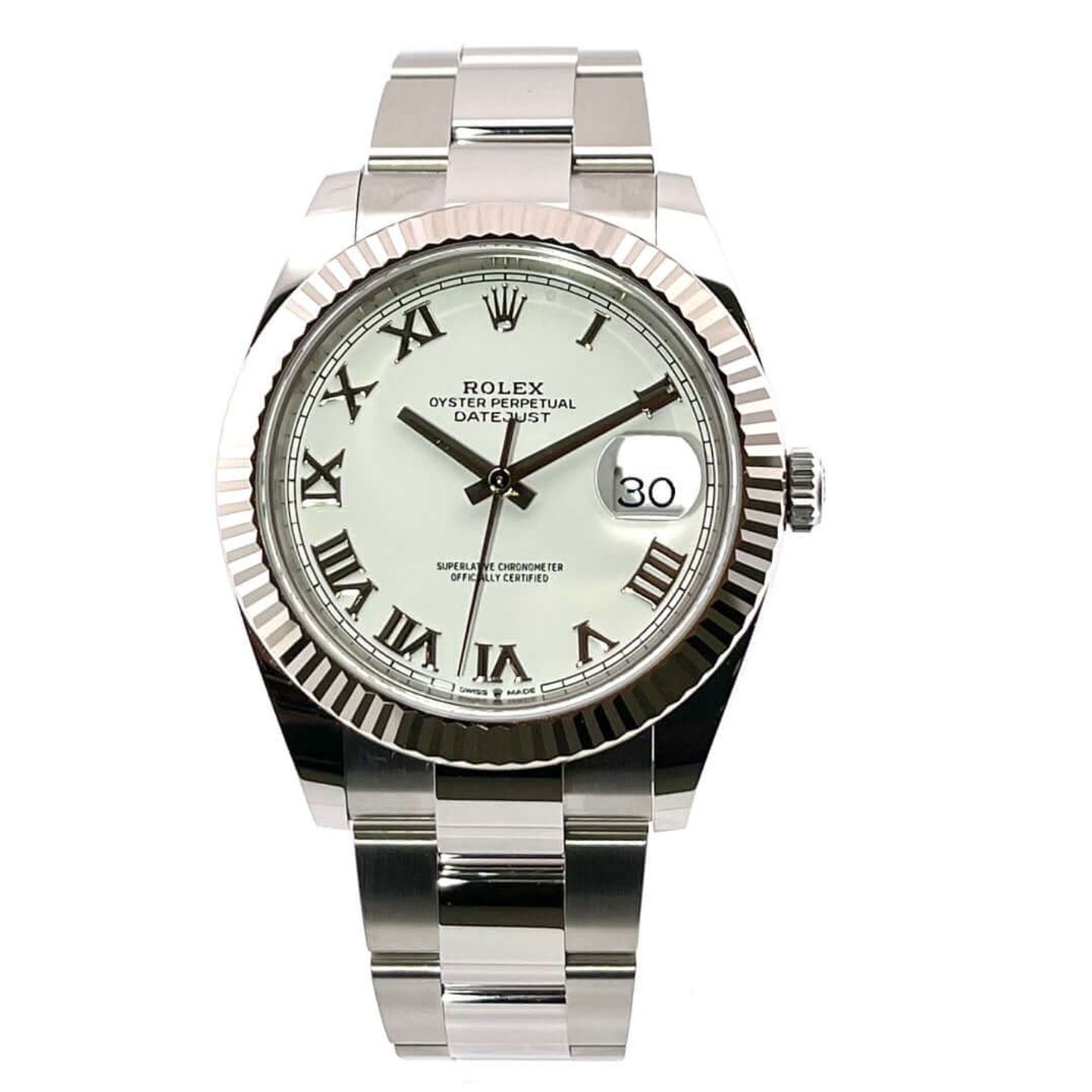 Rolex Datejust 41 126334 (2024) - White dial 41 mm Steel case (2/8)