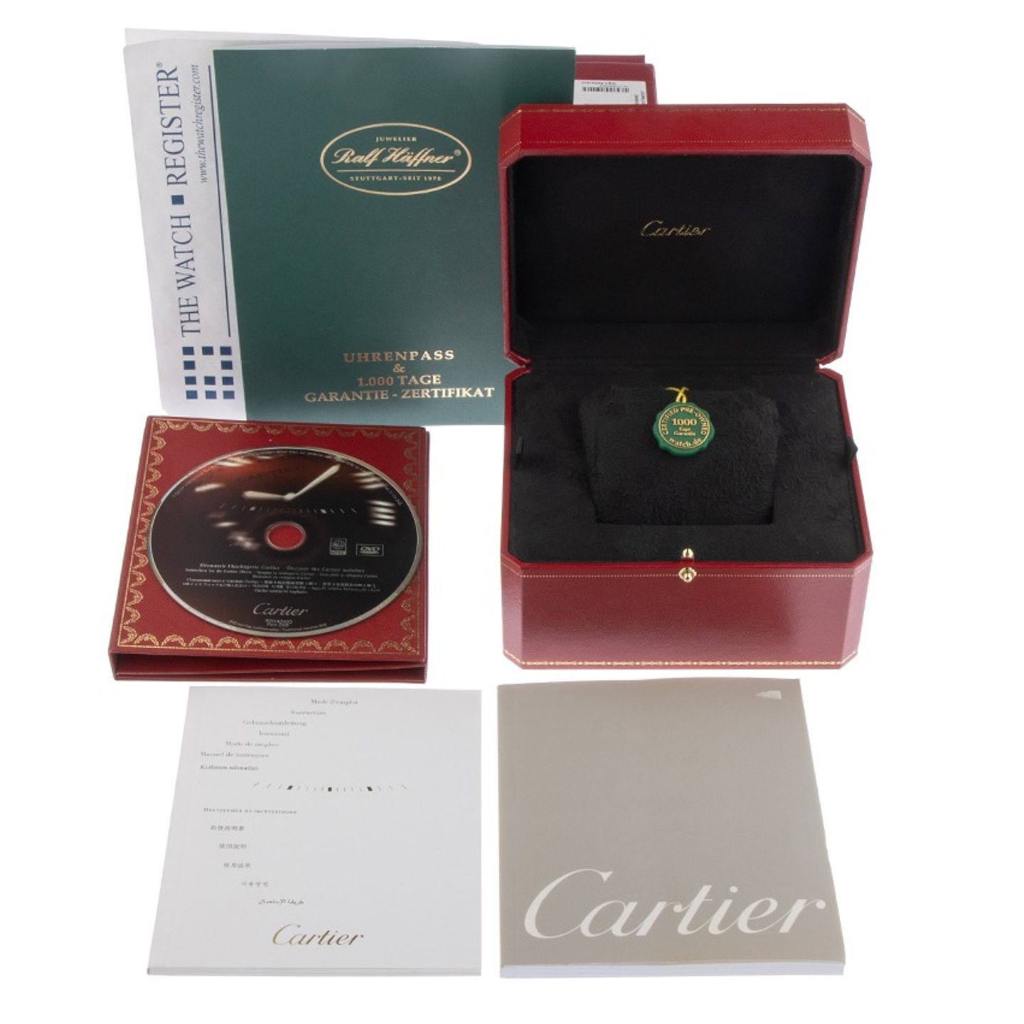 Cartier Clé de Cartier 3856 (2018) - Zilver wijzerplaat 35mm Staal (2/7)