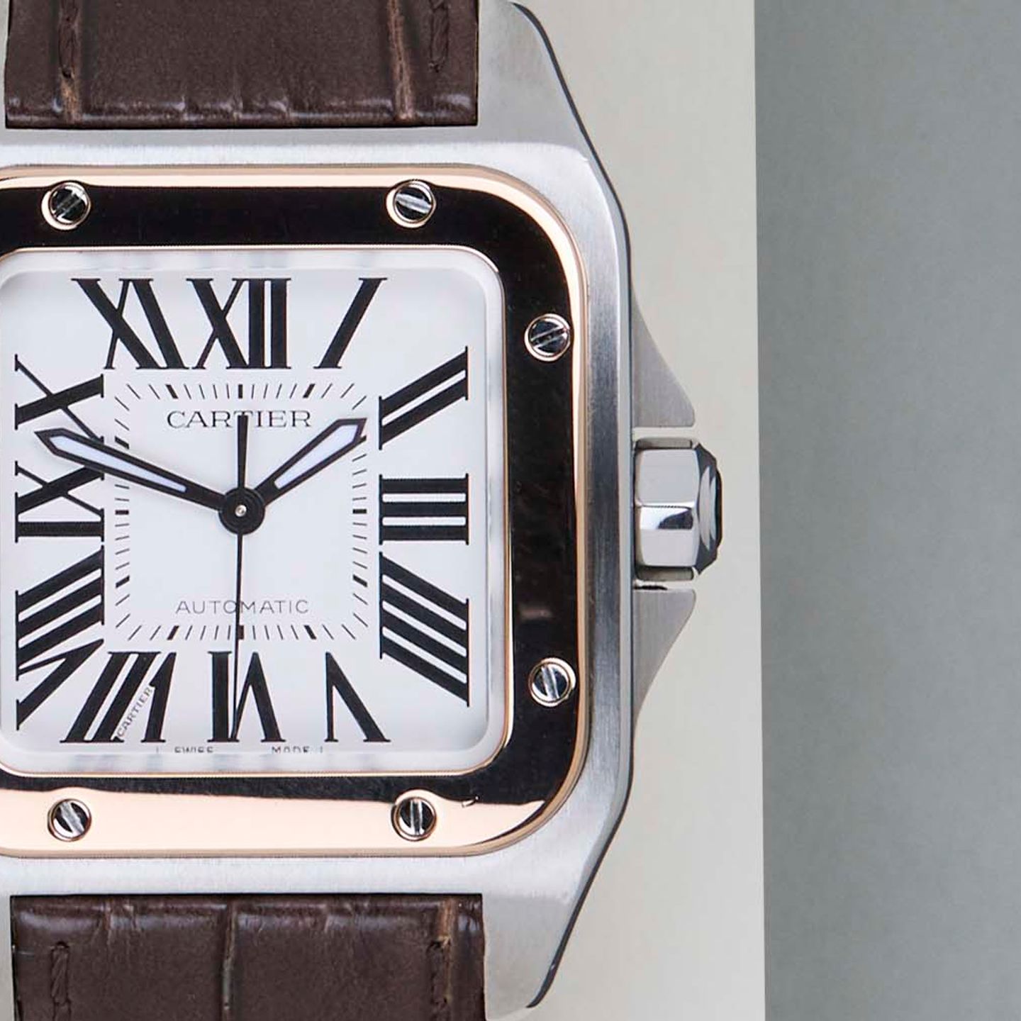 Cartier Santos 100 2878 (2012) - 33 mm (5/8)