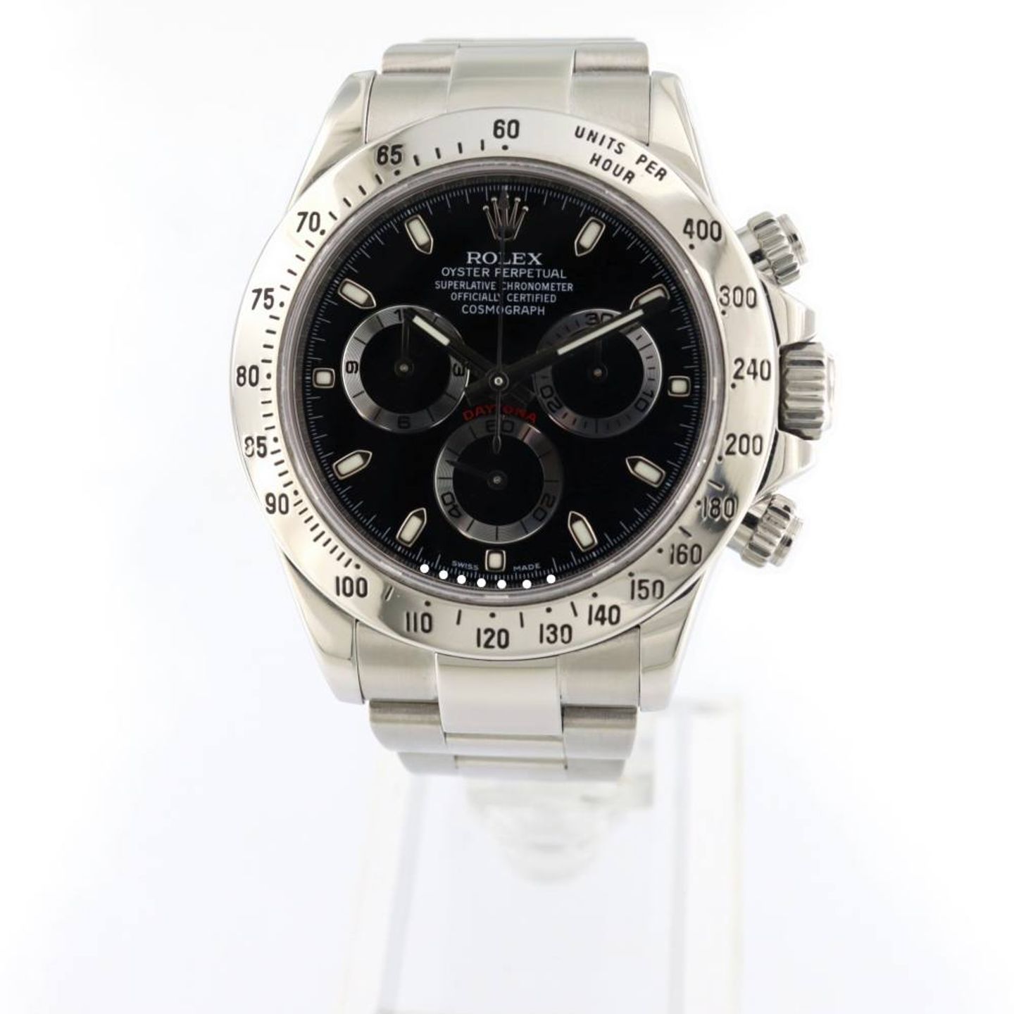 Rolex Daytona 116520 (2012) - Black dial 40 mm Steel case (1/6)