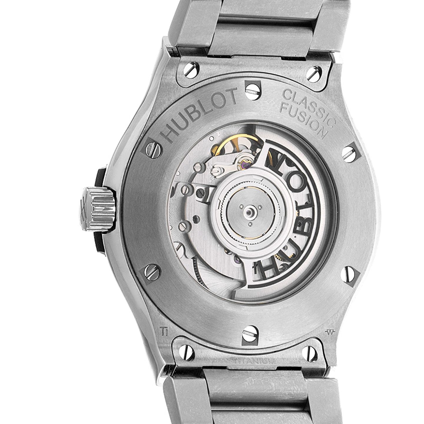Hublot Classic Fusion 548.NX.1170.NX (Unknown (random serial)) - Black dial 42 mm Titanium case (5/6)