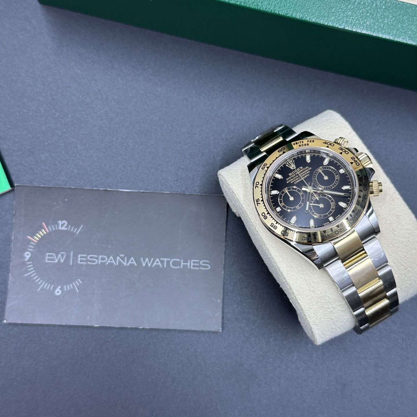 Rolex Daytona 116503 (Onbekend (willekeurig serienummer)) - Zwart wijzerplaat 40mm Staal (8/8)