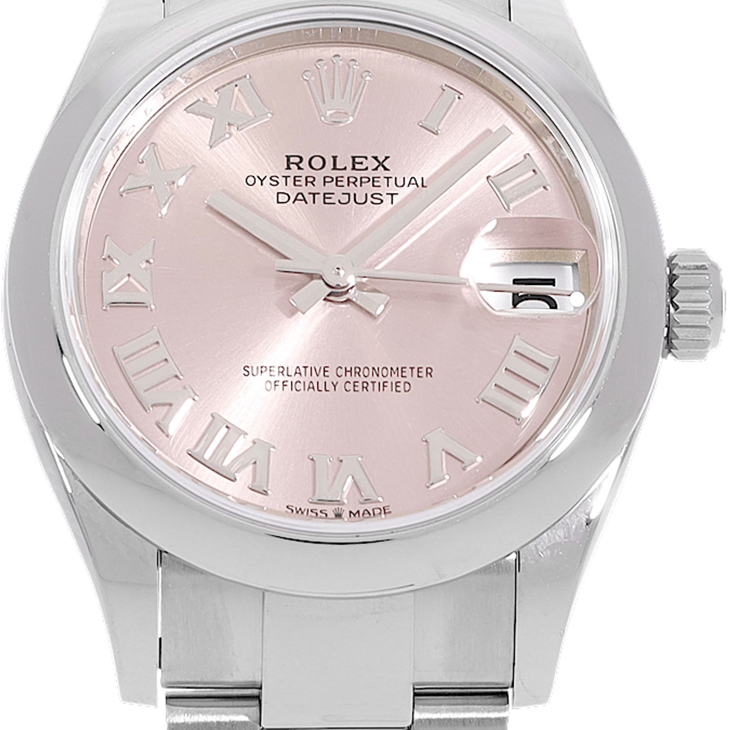 Rolex Datejust 31 278240 (2026) - Roze wijzerplaat 31mm Staal (2/5)