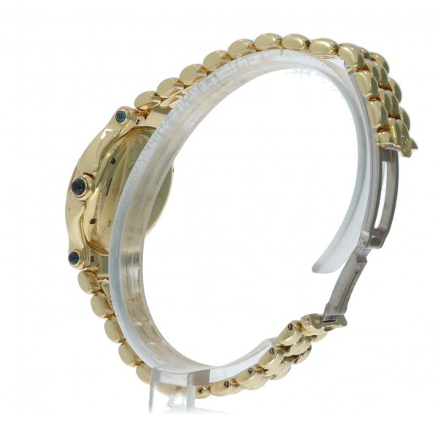 Chopard Happy Sport 27/6144-23 (Unknown (random serial)) - White dial 32 mm Yellow Gold case (3/5)