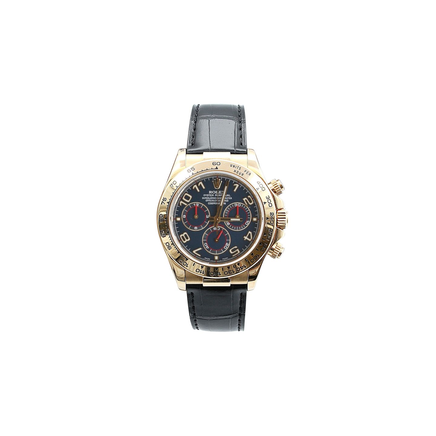 Rolex Daytona 116518 (Onbekend (willekeurig serienummer)) - 40mm Geelgoud (1/8)