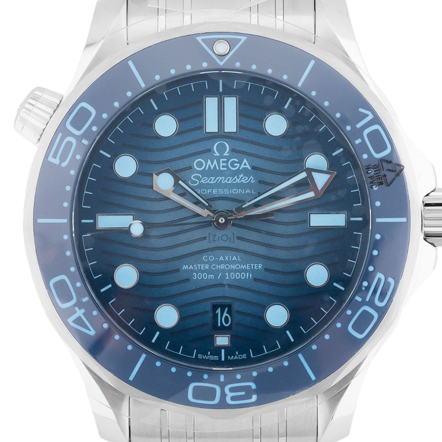 Omega Seamaster Diver 300 M 210.30.42.20.03.003 (2024) - Blue dial 42 mm Steel case (2/5)