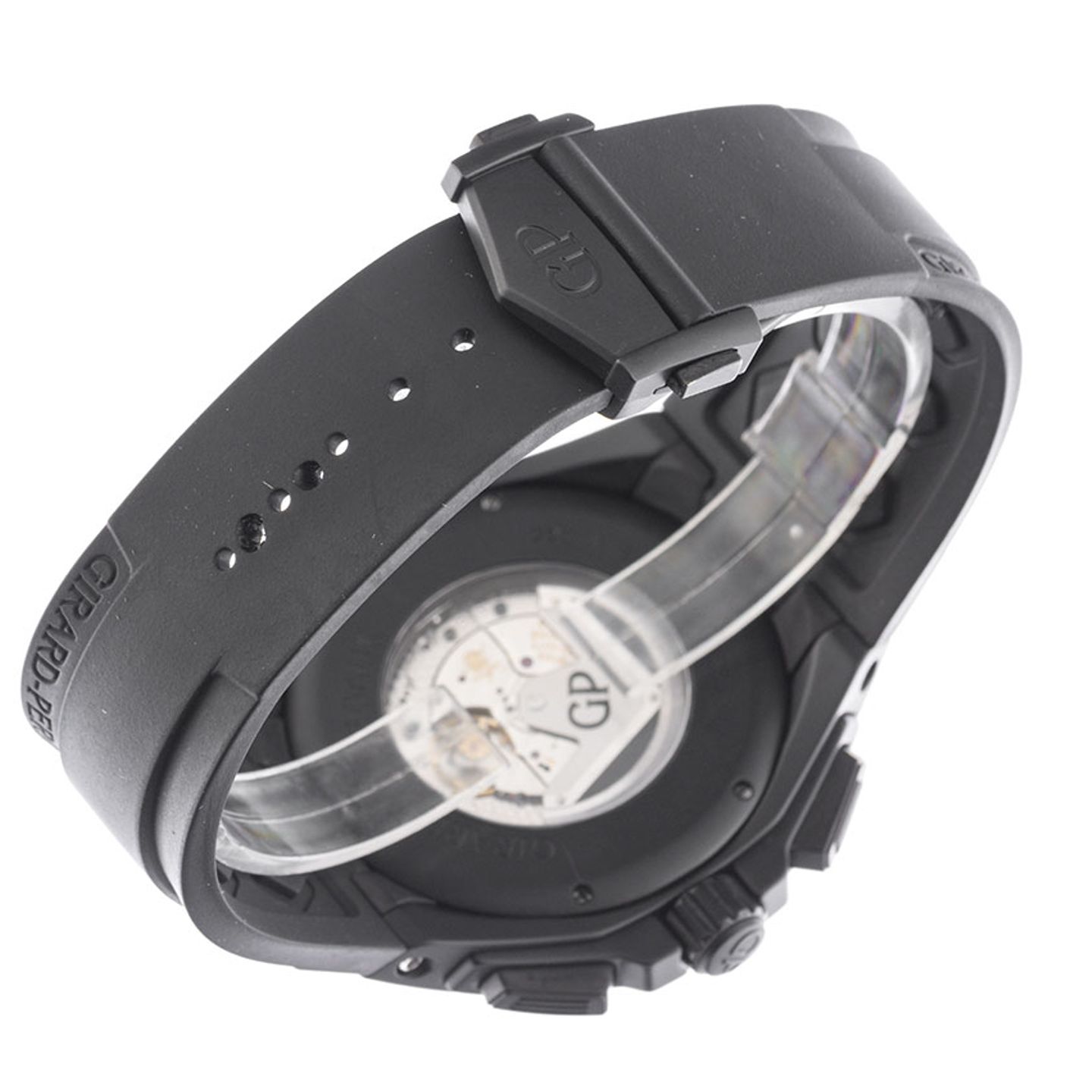 Girard-Perregaux Unknown 1010 (Unknown (random serial)) - Black dial 39 mm Ceramic case (7/7)
