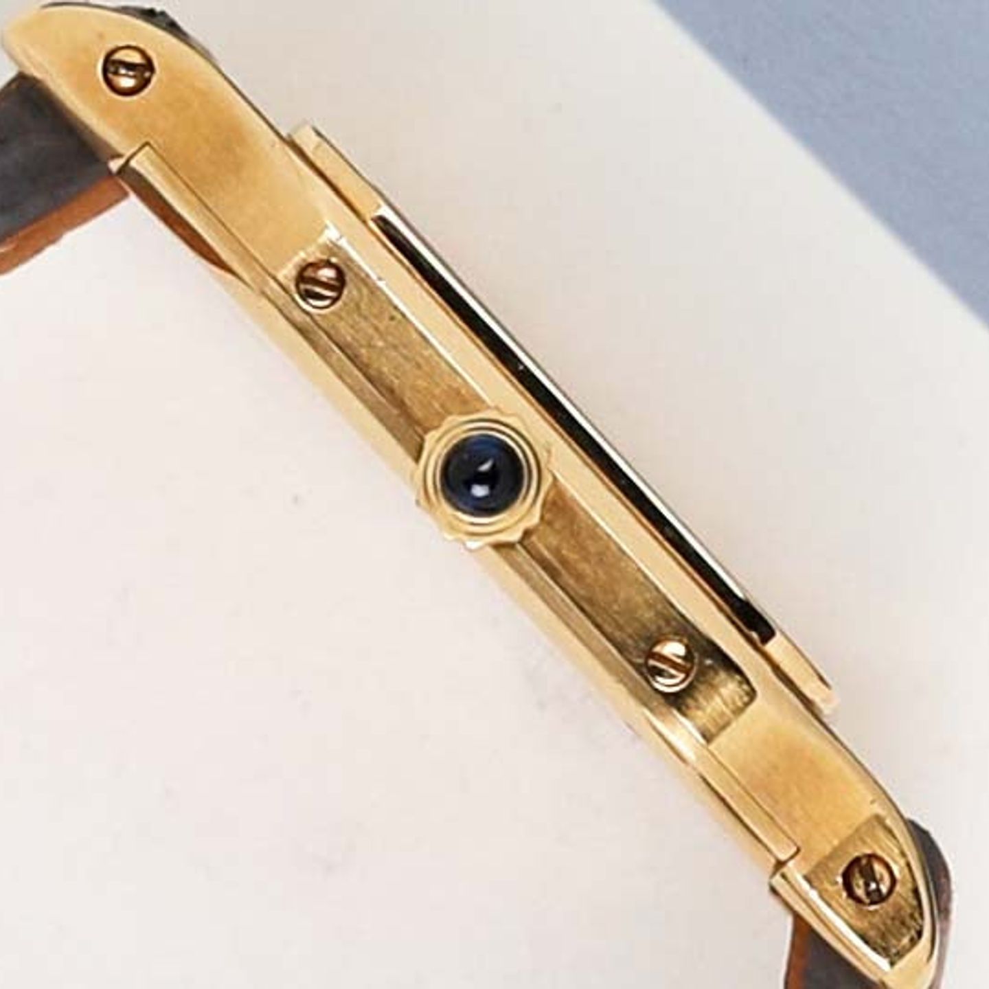 Cartier Santos Dumont W1505556 (1996) - White dial 23 mm Yellow Gold case (7/7)