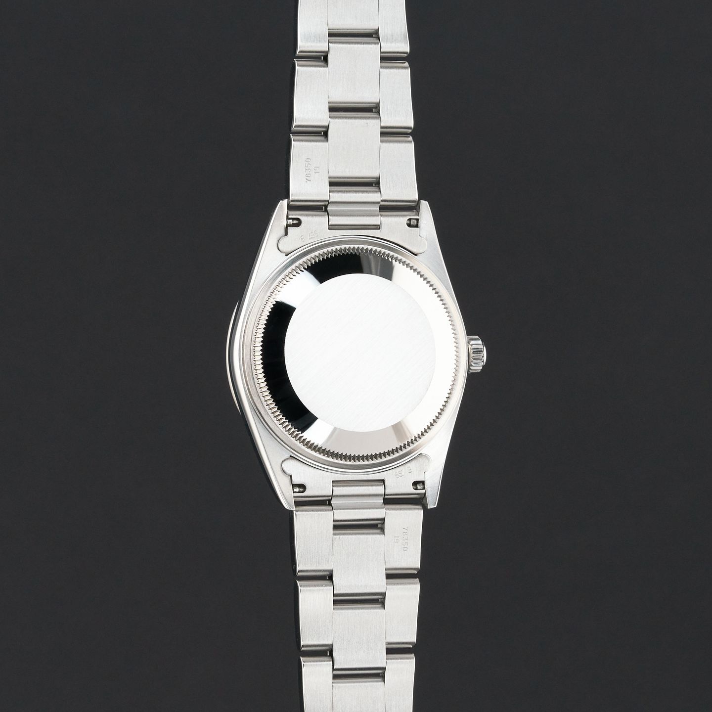 Rolex Air-King 14000 (1997) - Black dial 34 mm Steel case (8/8)