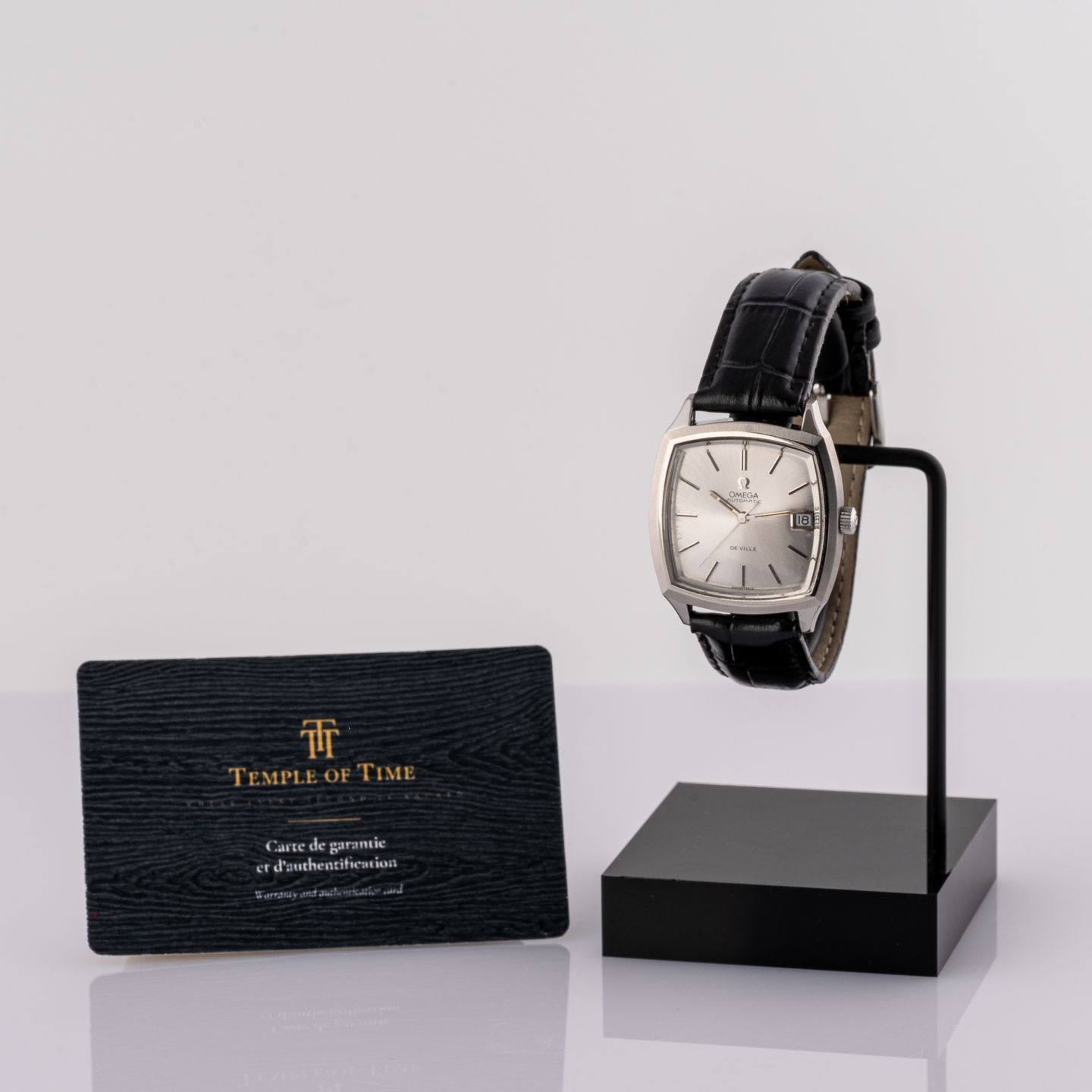 Omega De Ville 166.075 (1970) - Silver dial 33 mm Steel case (6/8)