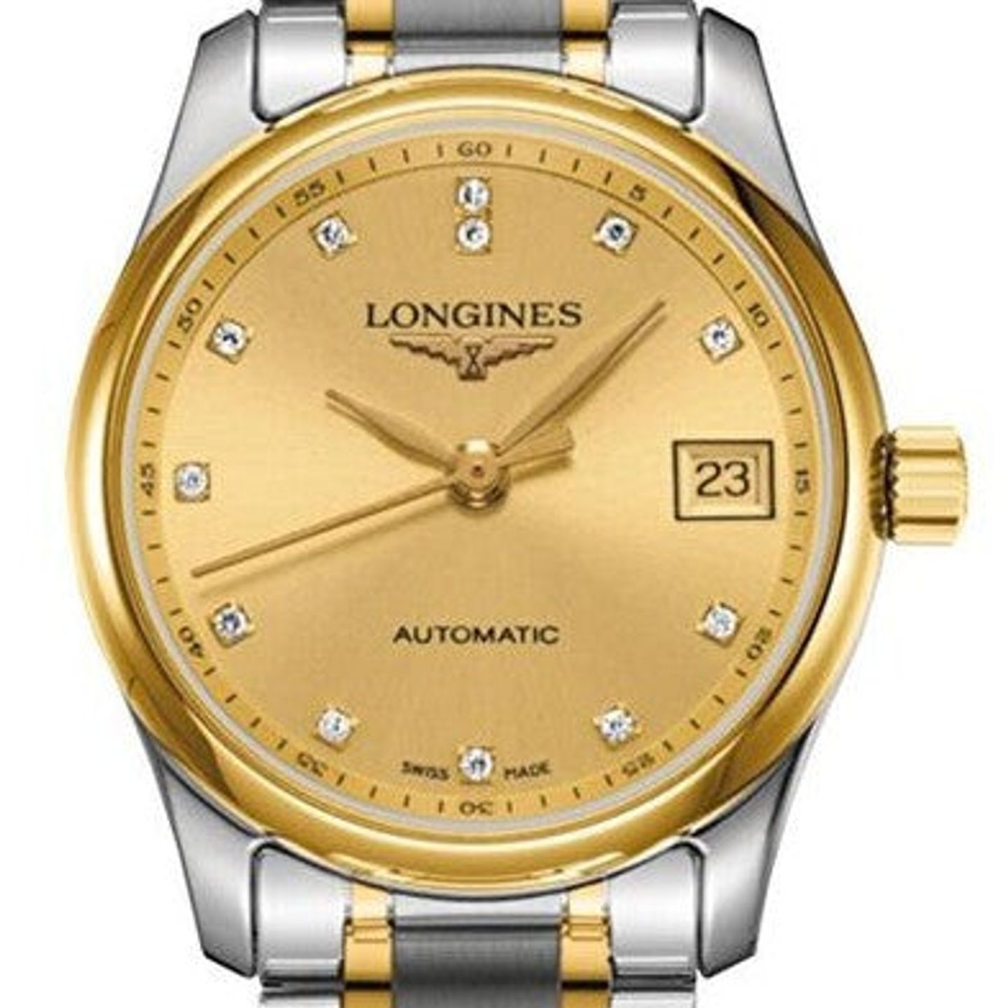 Longines Master Collection L2.257.5.37.7 (2026) - Champagne dial 29 mm Gold/Steel case (1/1)