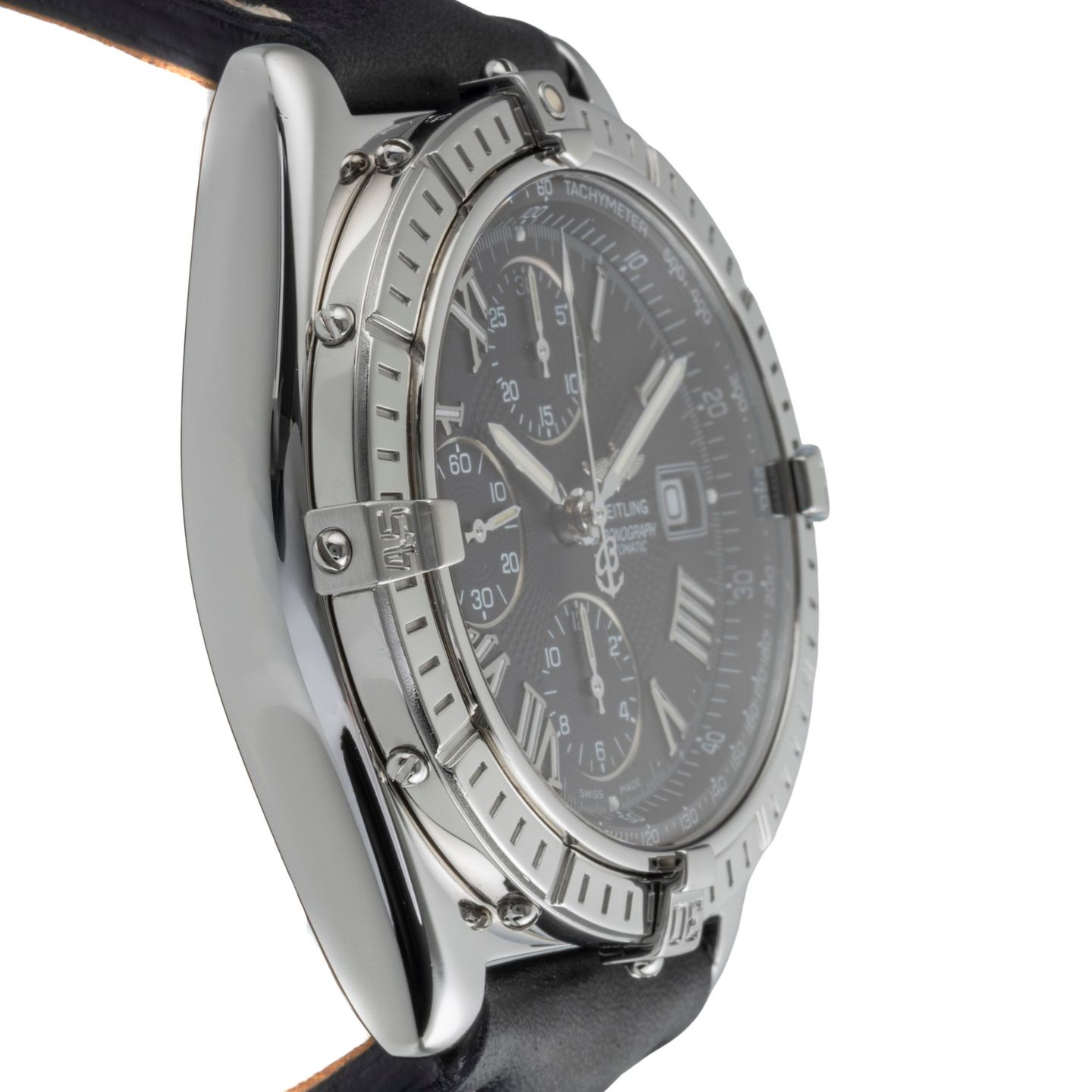 Breitling Crosswind Chronograph A13055 (1998) - 43mm Staal (7/8)