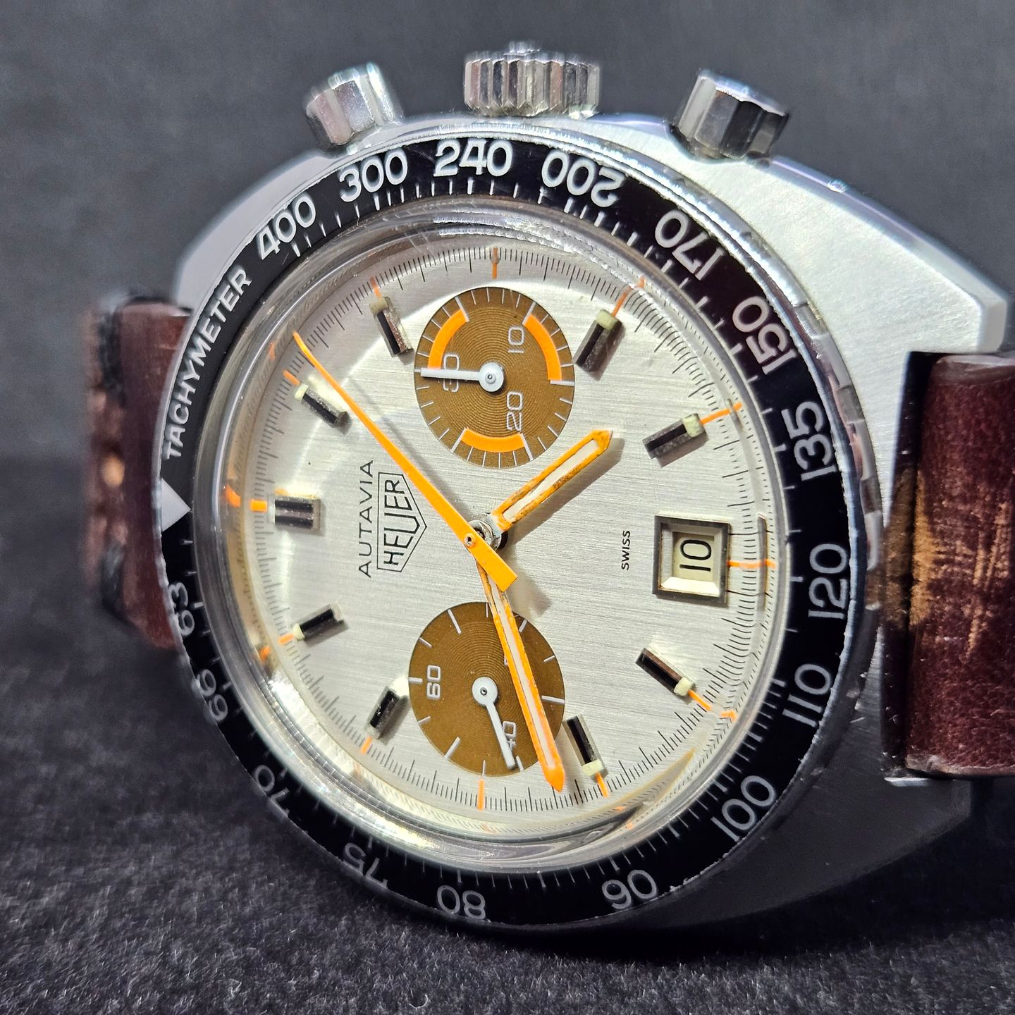 Heuer Autavia 73463 (2022) - Zilver wijzerplaat 40mm Staal (8/8)