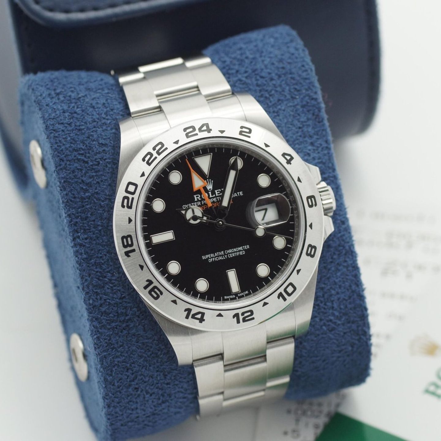 Rolex Explorer II 216570 (2020) - 42 mm Steel case (1/8)