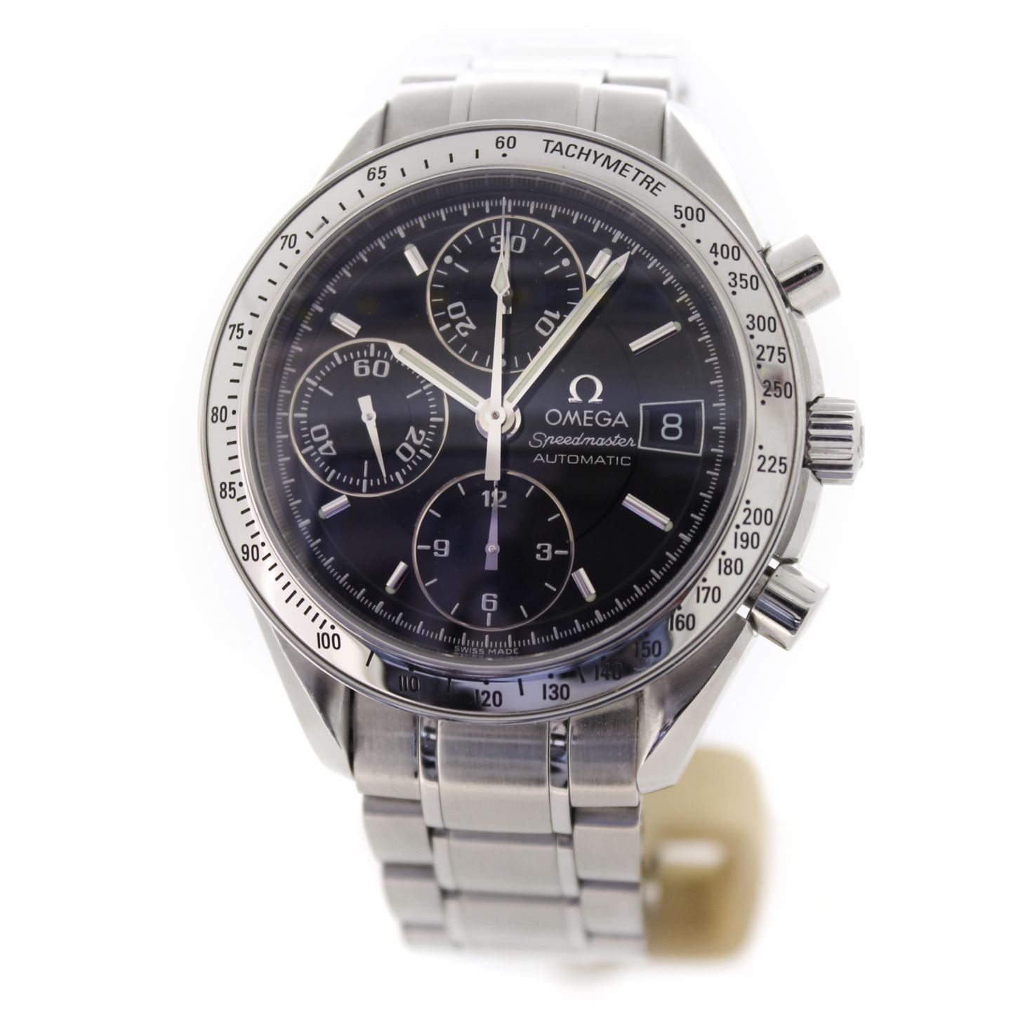 Omega Speedmaster Date 3513.5 (Unknown (random serial)) - Black dial 39 mm Steel case (5/7)