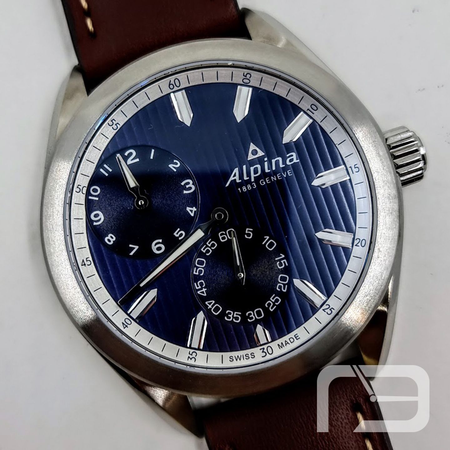 Alpina Alpiner AL-650NNS5E6 (2024) - Black dial 45 mm Steel case (2/8)