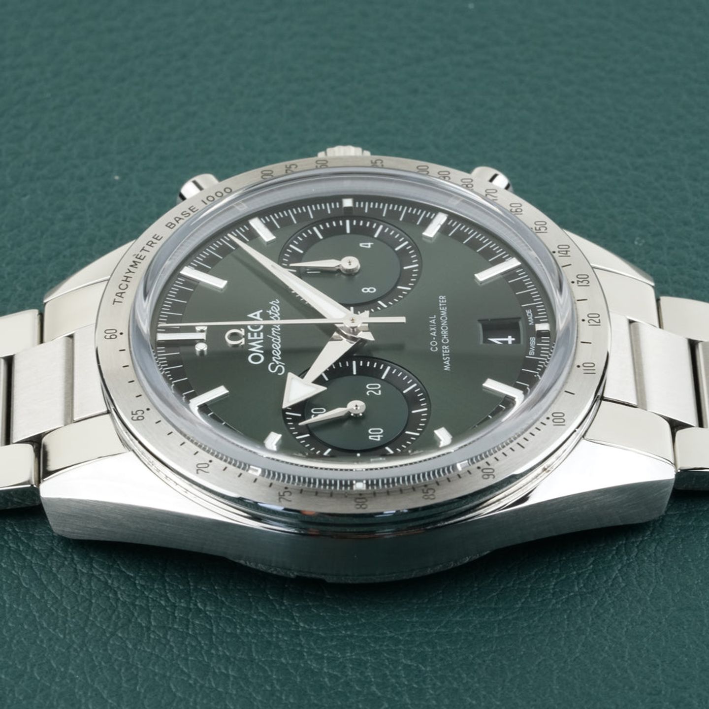 Omega Speedmaster '57 332.10.41.51.10.001 (2022) - Groen wijzerplaat 41mm Staal (5/8)