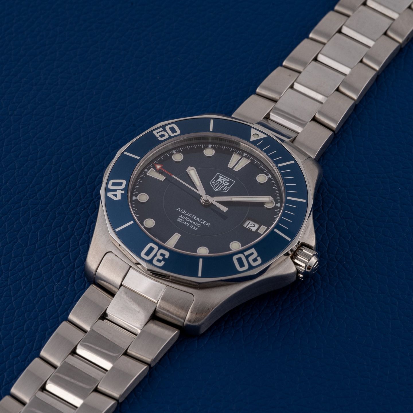 TAG Heuer Aquaracer 300M WAB2011 (2006) - 41mm Staal (3/8)