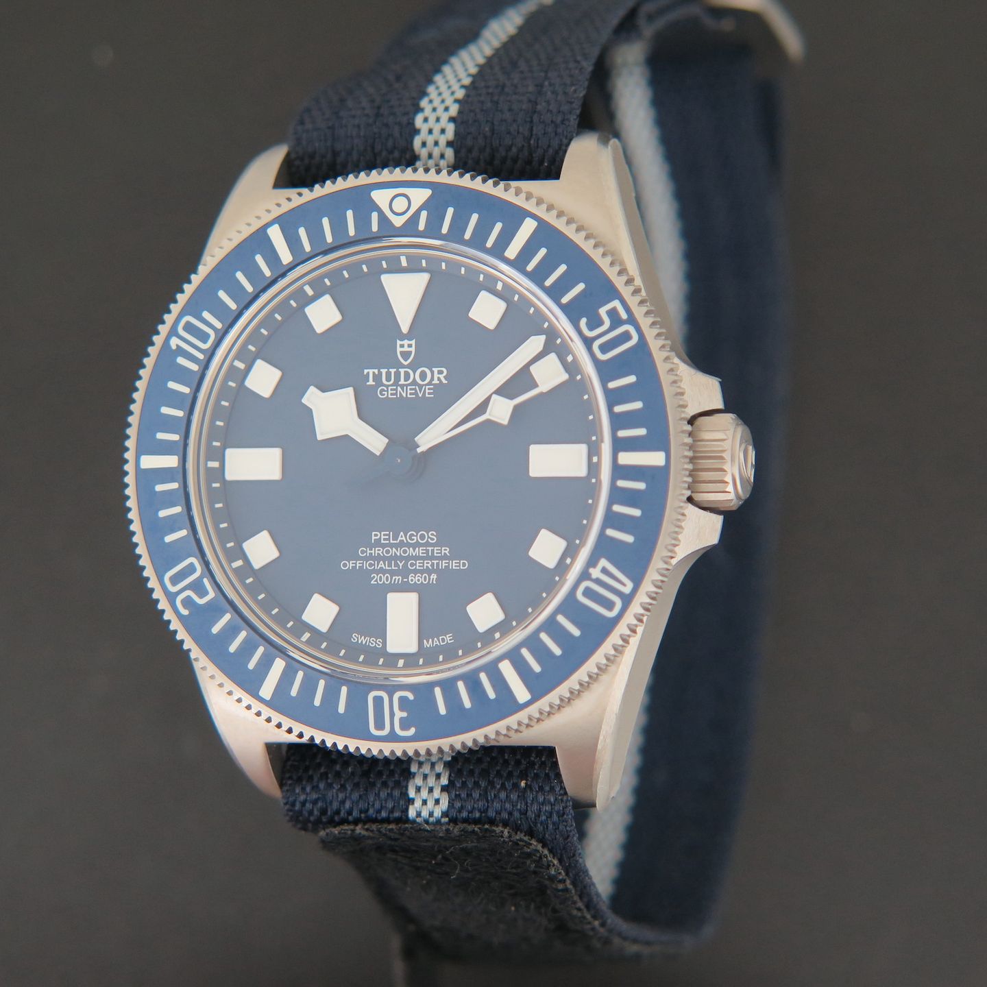 Tudor Pelagos 25707B/22 (2023) - Blue dial 42 mm Titanium case (1/6)
