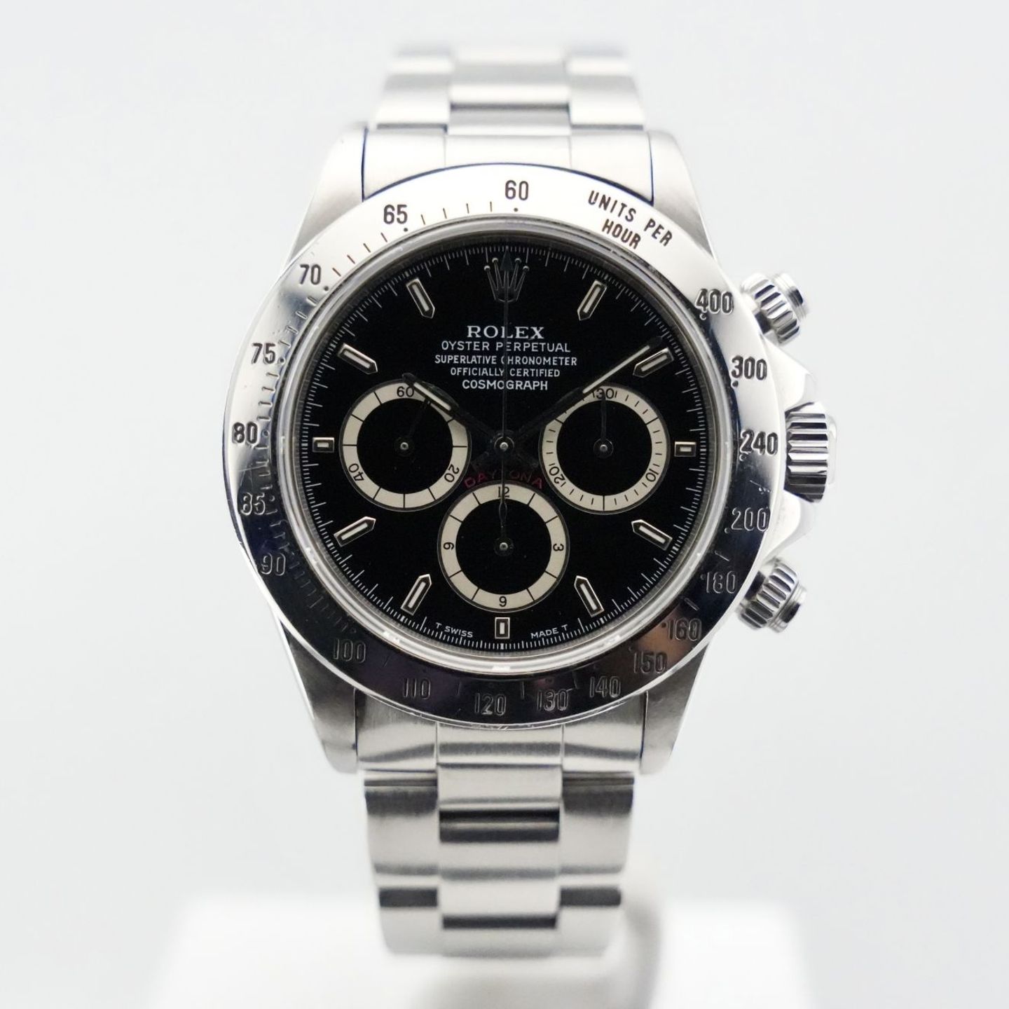 Rolex Daytona 16520 (1991) - Zwart wijzerplaat 40mm Staal (1/8)