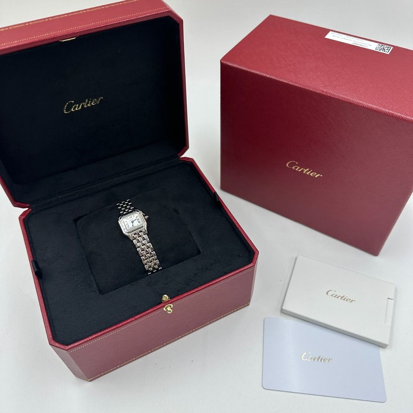 Cartier Panthère WSPN0019 (2024) - Silver dial 25 mm Steel case (2/8)