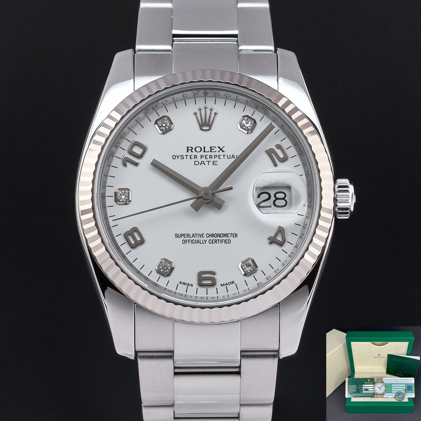 Rolex Oyster Perpetual Date 115234 - (1/8)