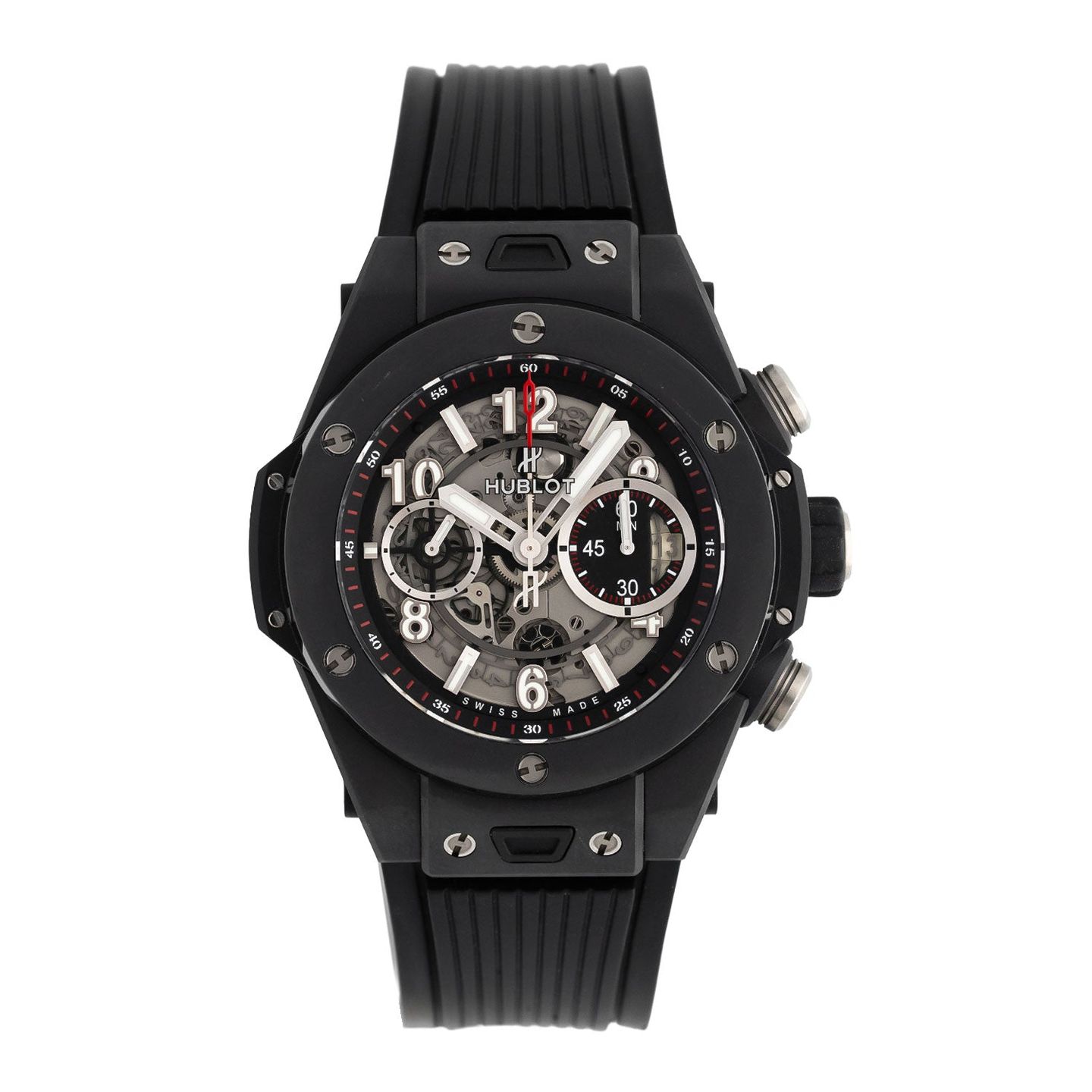 Hublot Big Bang Unico 411.CI.1170.RX (2018) - Transparent dial 45 mm Ceramic case (1/6)