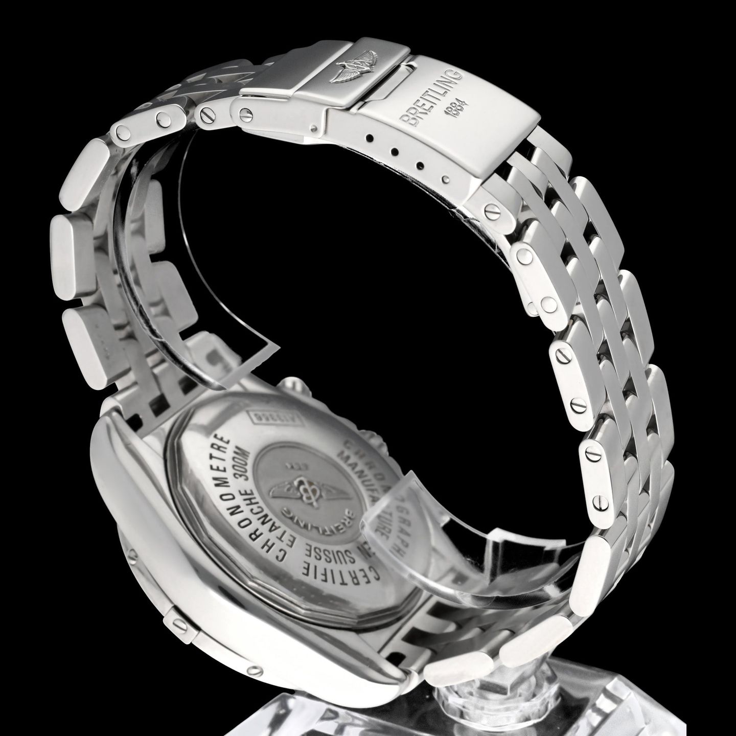 Breitling Chronomat Evolution A13356 (2010) - Zwart wijzerplaat 44mm Staal (8/8)