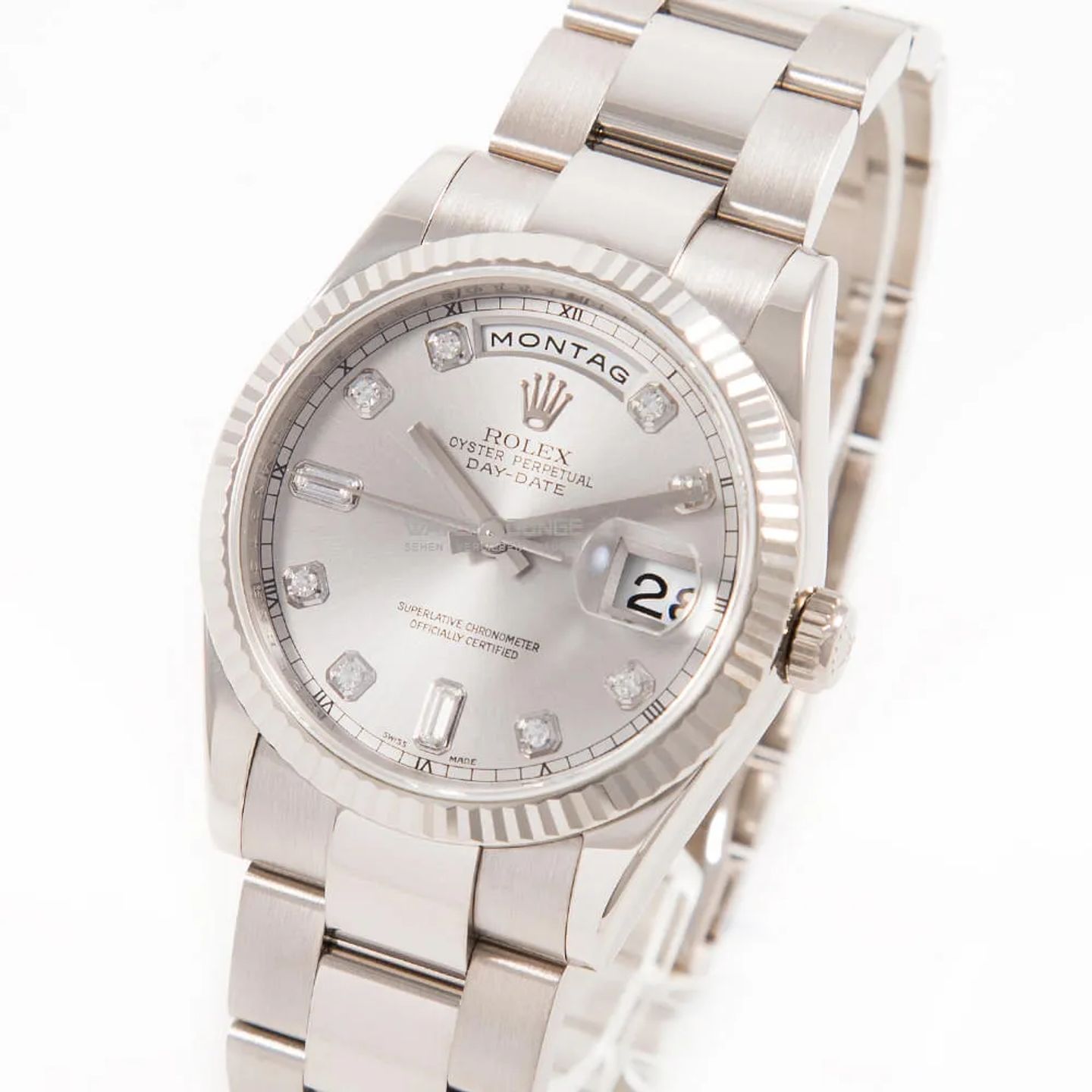 Rolex Day-Date 36 118239 (2007) - 36 mm White Gold case (1/8)