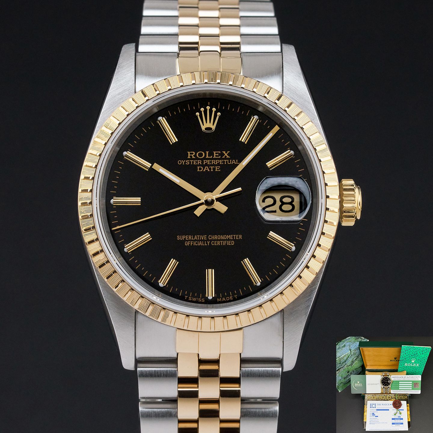 Rolex Oyster Perpetual Date 15223 - (1/8)