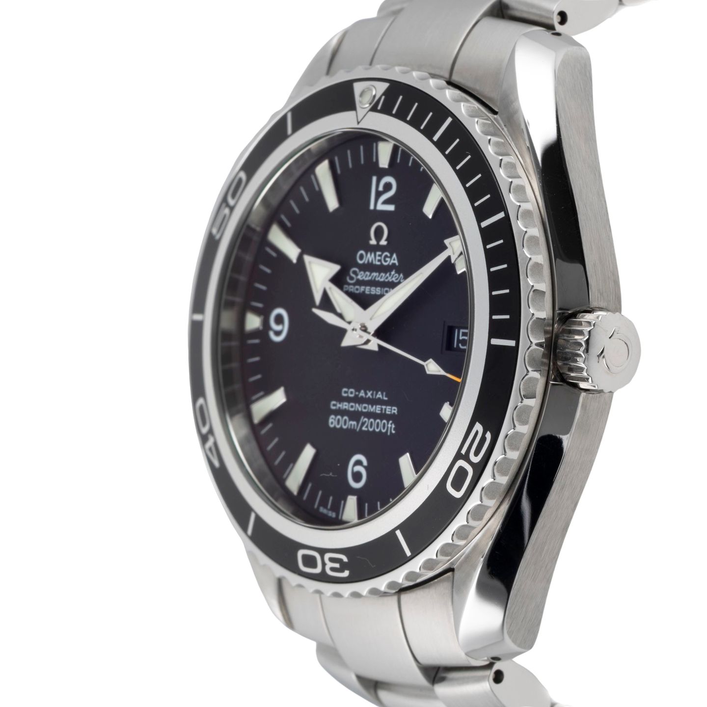 Omega Seamaster Planet Ocean 2200.50.00 (Unknown (random serial)) - Black dial 46 mm Steel case (6/8)