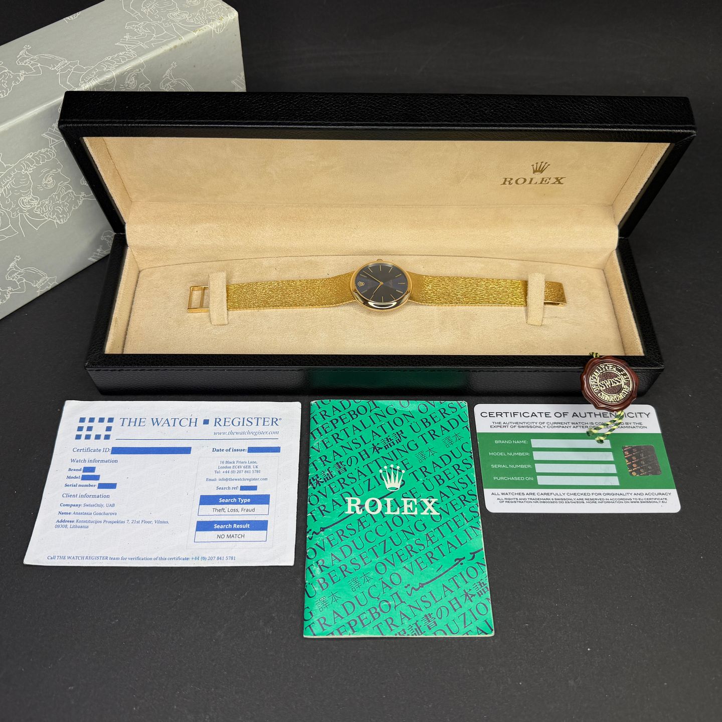 Rolex Cellini 3844 - (3/8)
