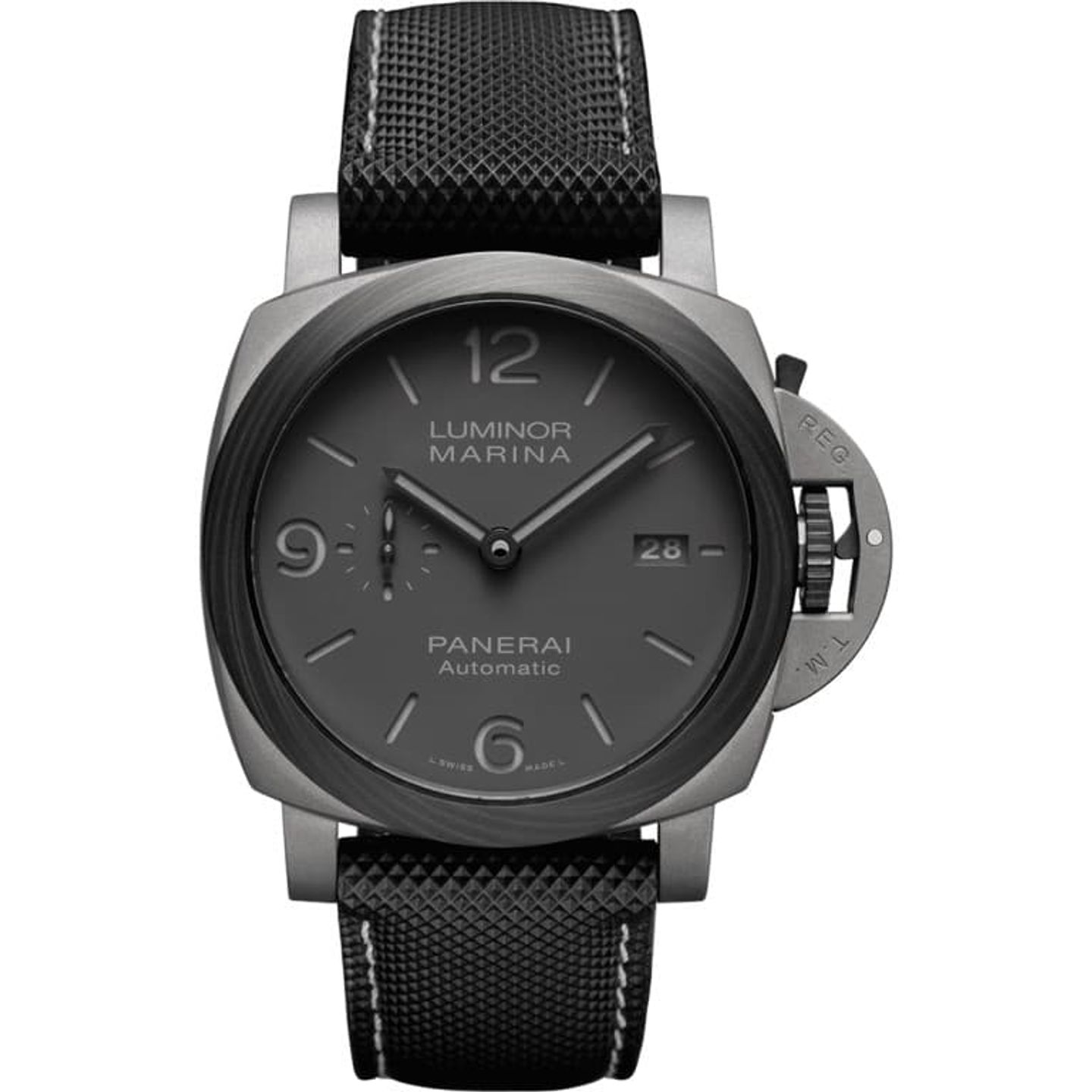 Panerai Luminor 1950 PAM02662 (2024) - Grijs wijzerplaat 44mm Titanium (1/1)